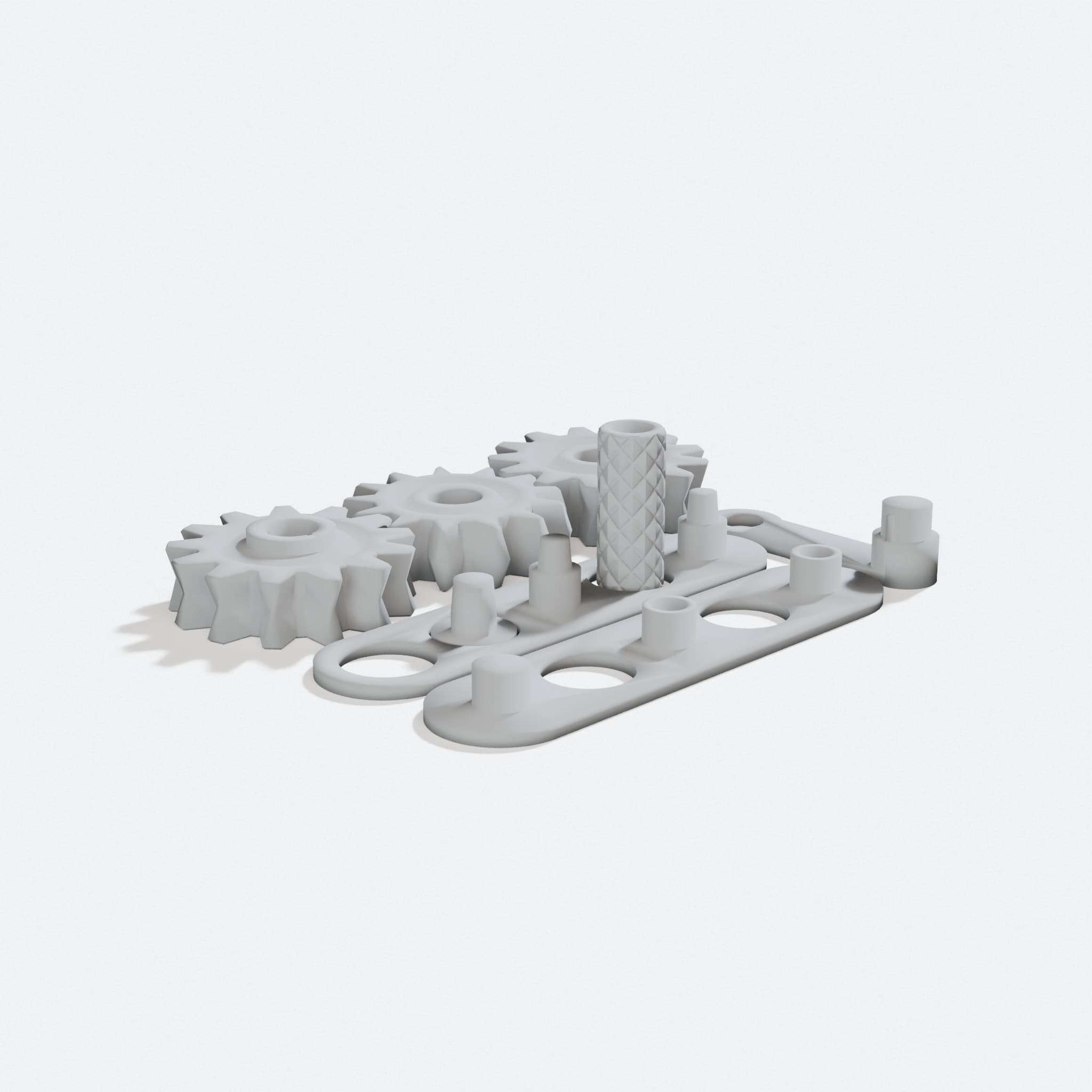 Fidget Gears, 3D Printed Toys for Busy Hands