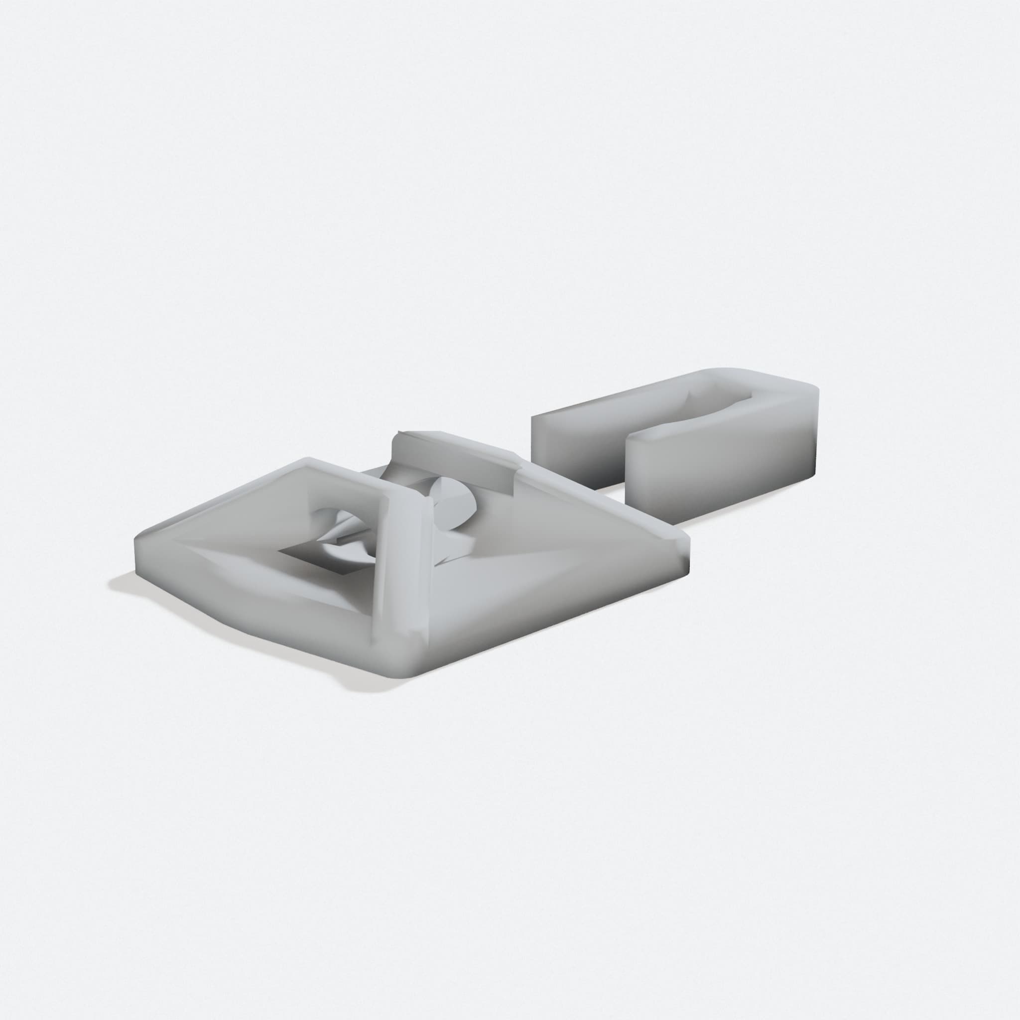 3D Printed Cable Tie Clip Organizer