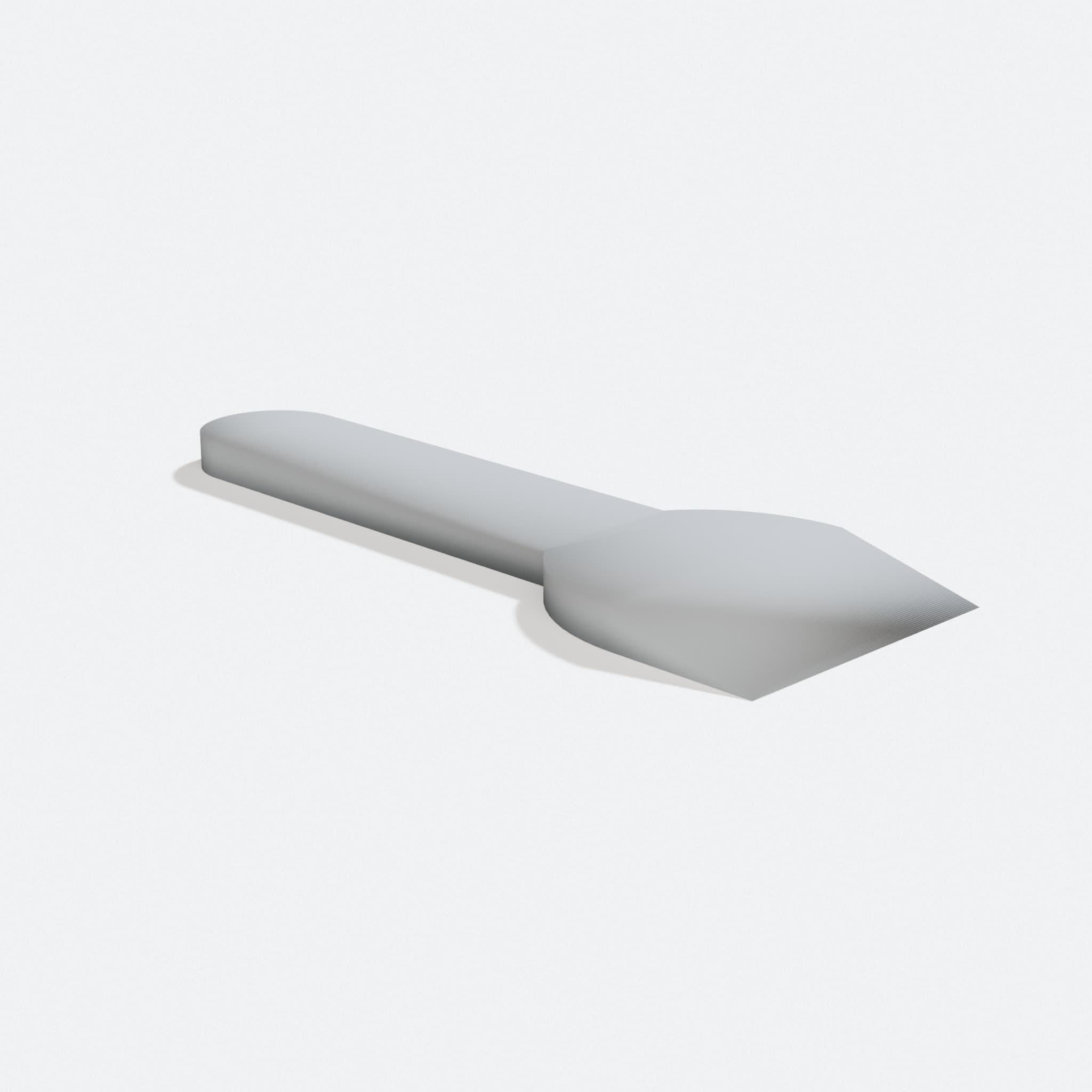 3D Printed Build Plate Scraper Tool