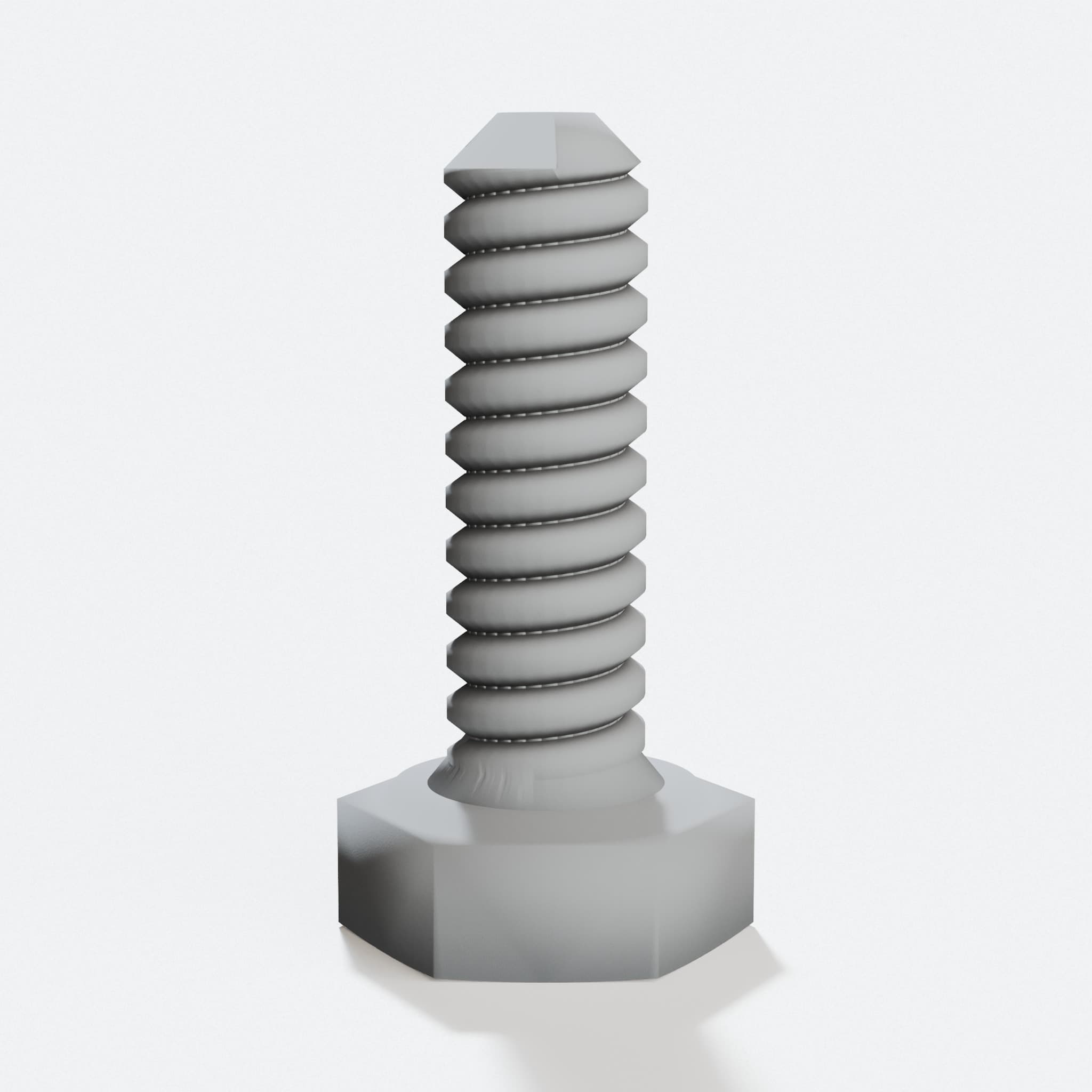 3D Printed Hex Bolt Generator M3-M12
