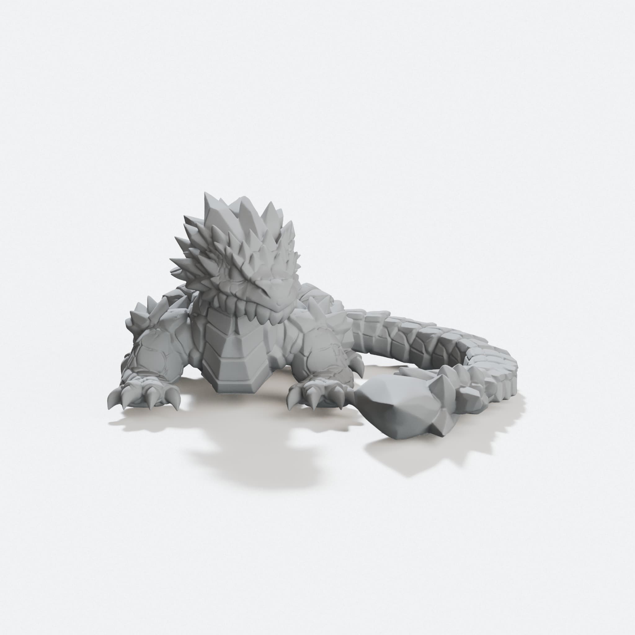 Amethyst Crystal Dragon Sculpture, Fantasy Display Piece