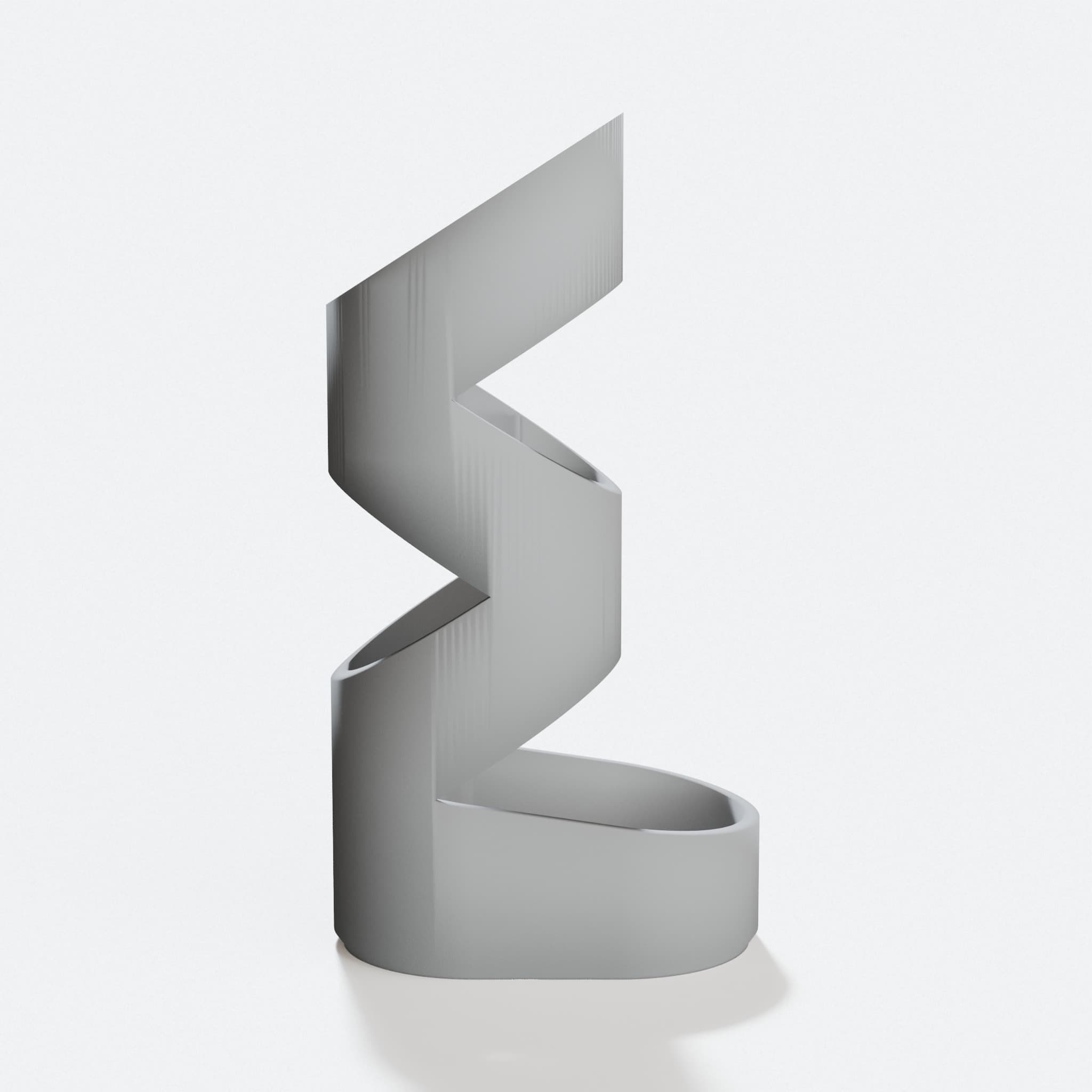 Zigzag Dice Tower 3D Printed Toys & Catch Tray