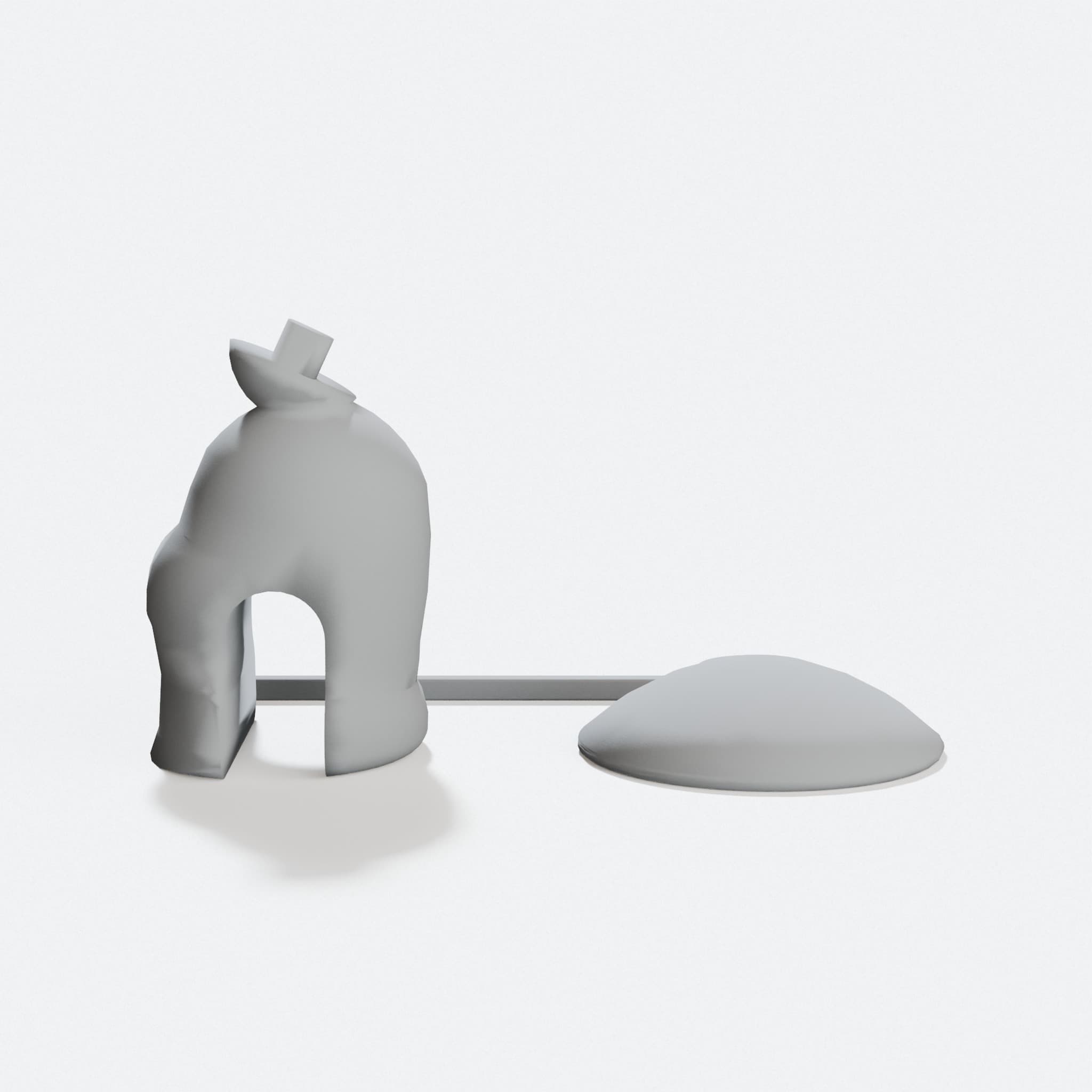 3D Printed Fisherman Tea Bag Holder for Kitchen