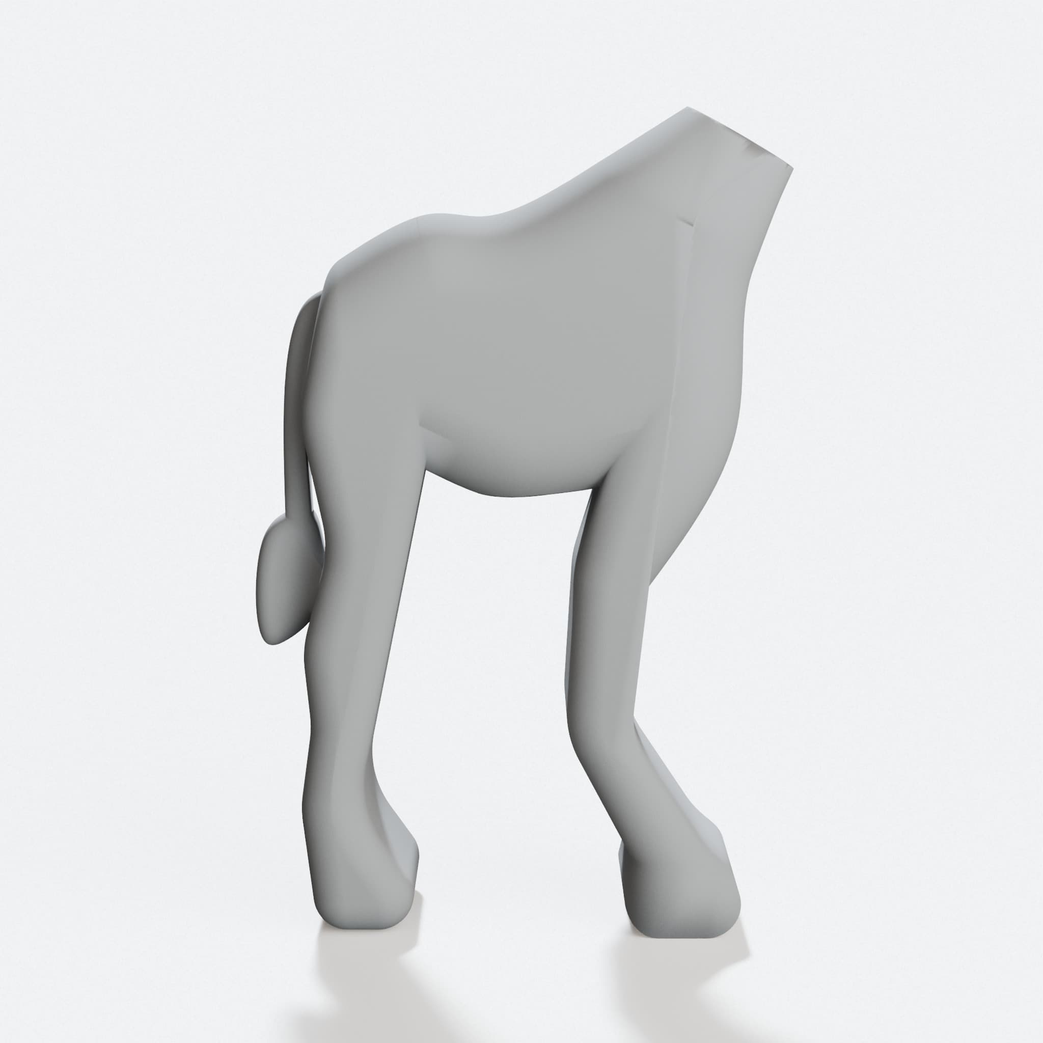 Giraffe Toothbrush Stand, 3D Printed Home Decor