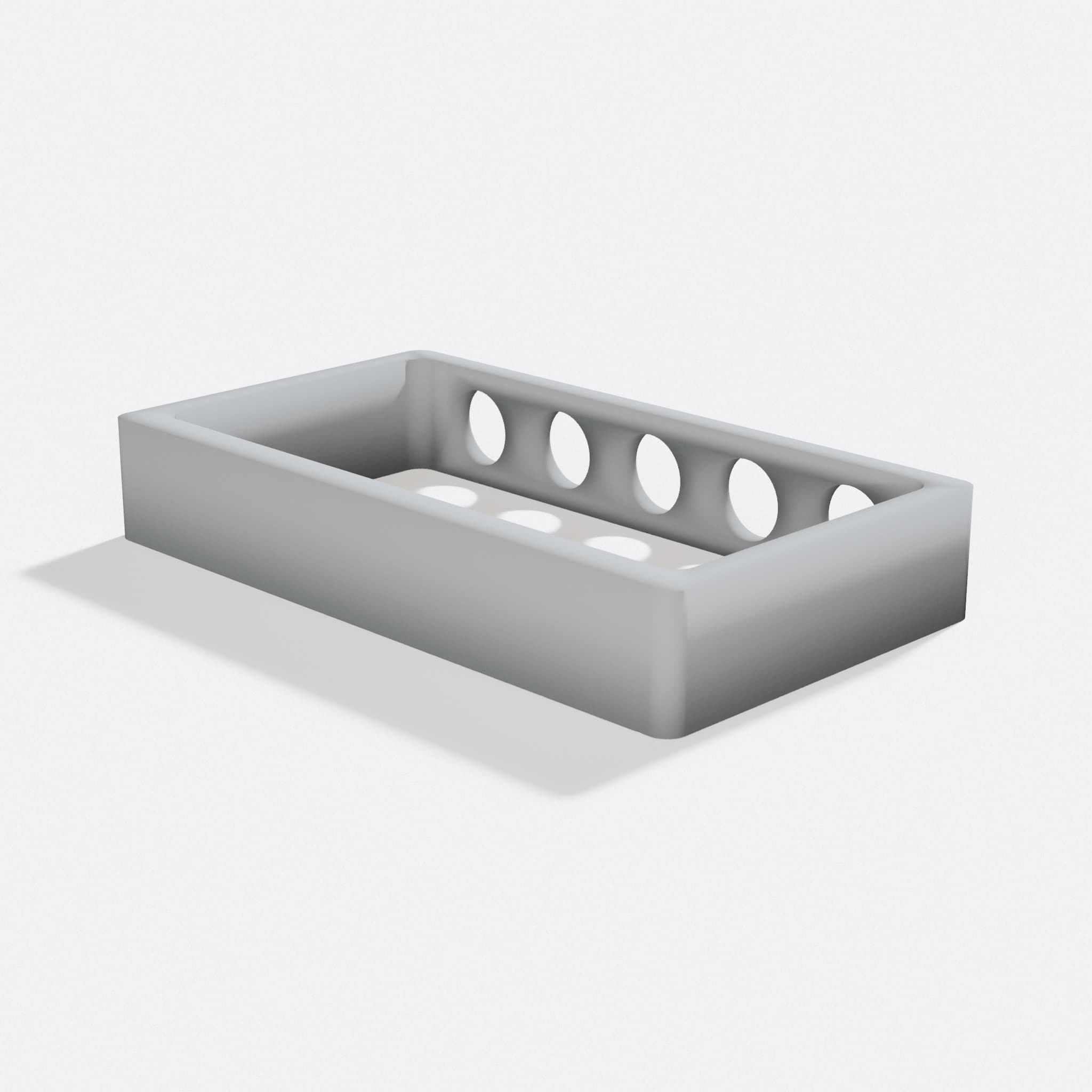 Toothbrush Holder for Five, 3D Printed Home Decor