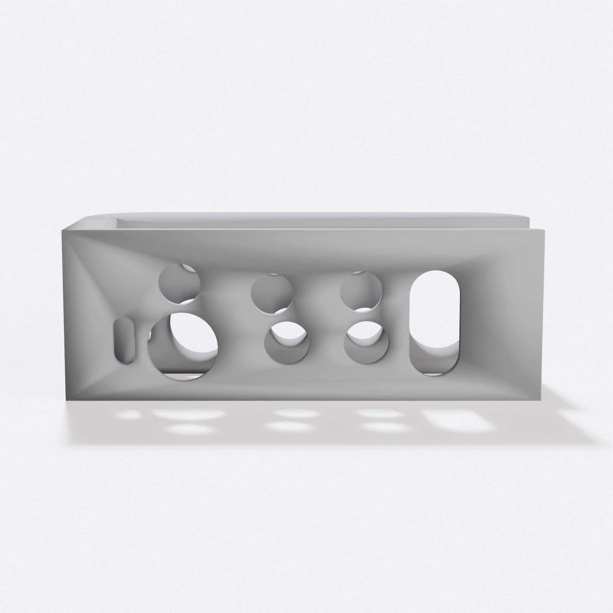 Bathroom Arranger Toothbrush Holder, 3D Printed Home Decor