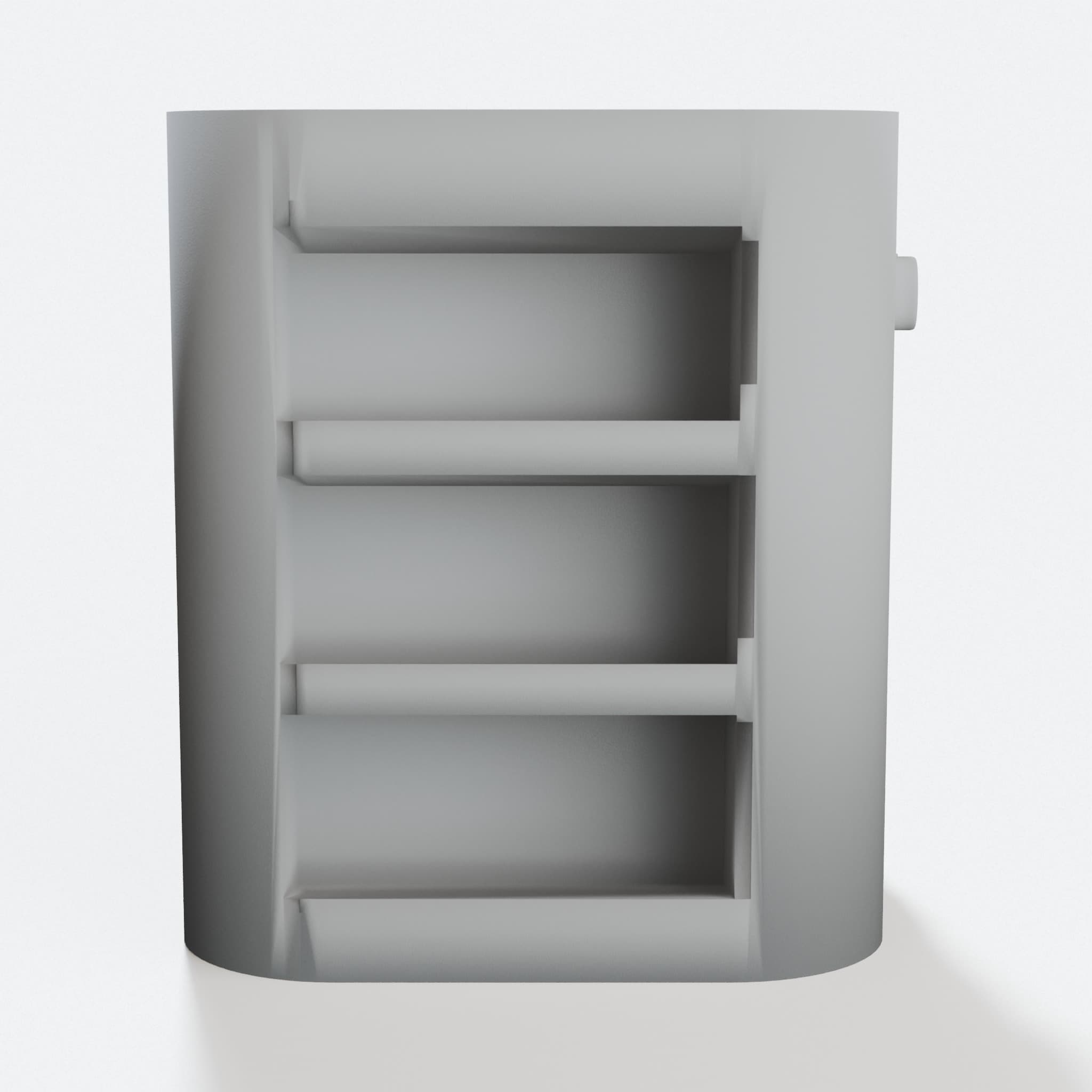 3D Printed Philips OneBlade Stand with Clip Storage