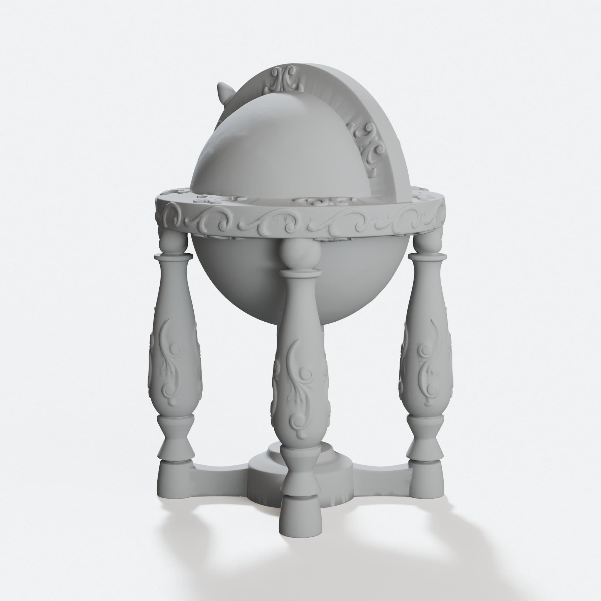 Compatible with Prusa Tabletop Globe Terrain Piece