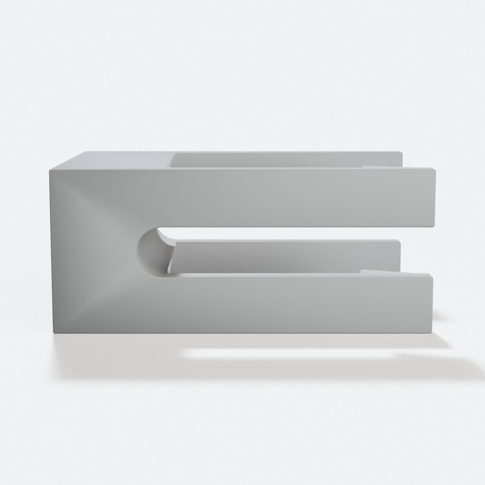 3D Printed Cable Holder for Desk Organization