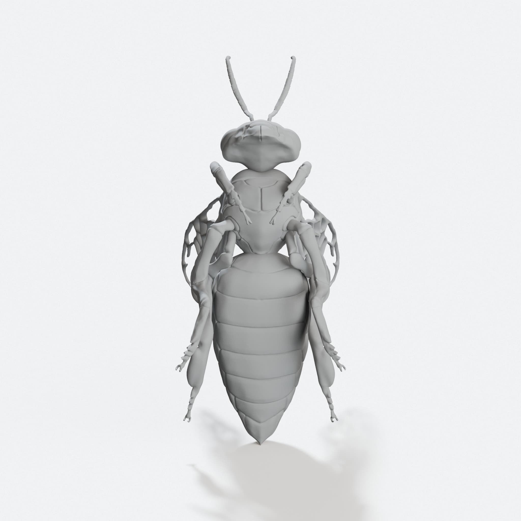 Honey Bee 3D Printed Home Decor Sculpture