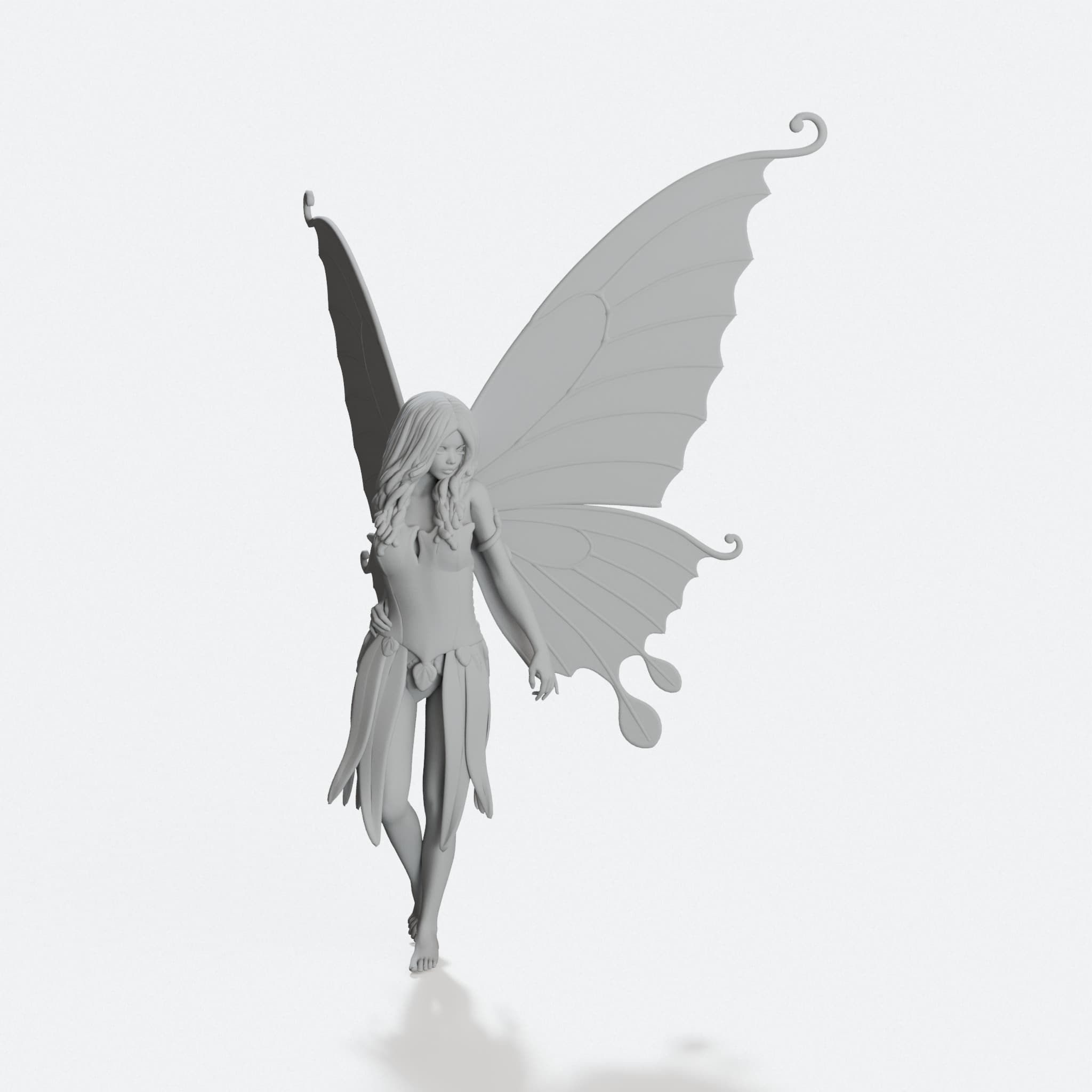 Glide Pose Fairy Figurine for Fantasy Decor