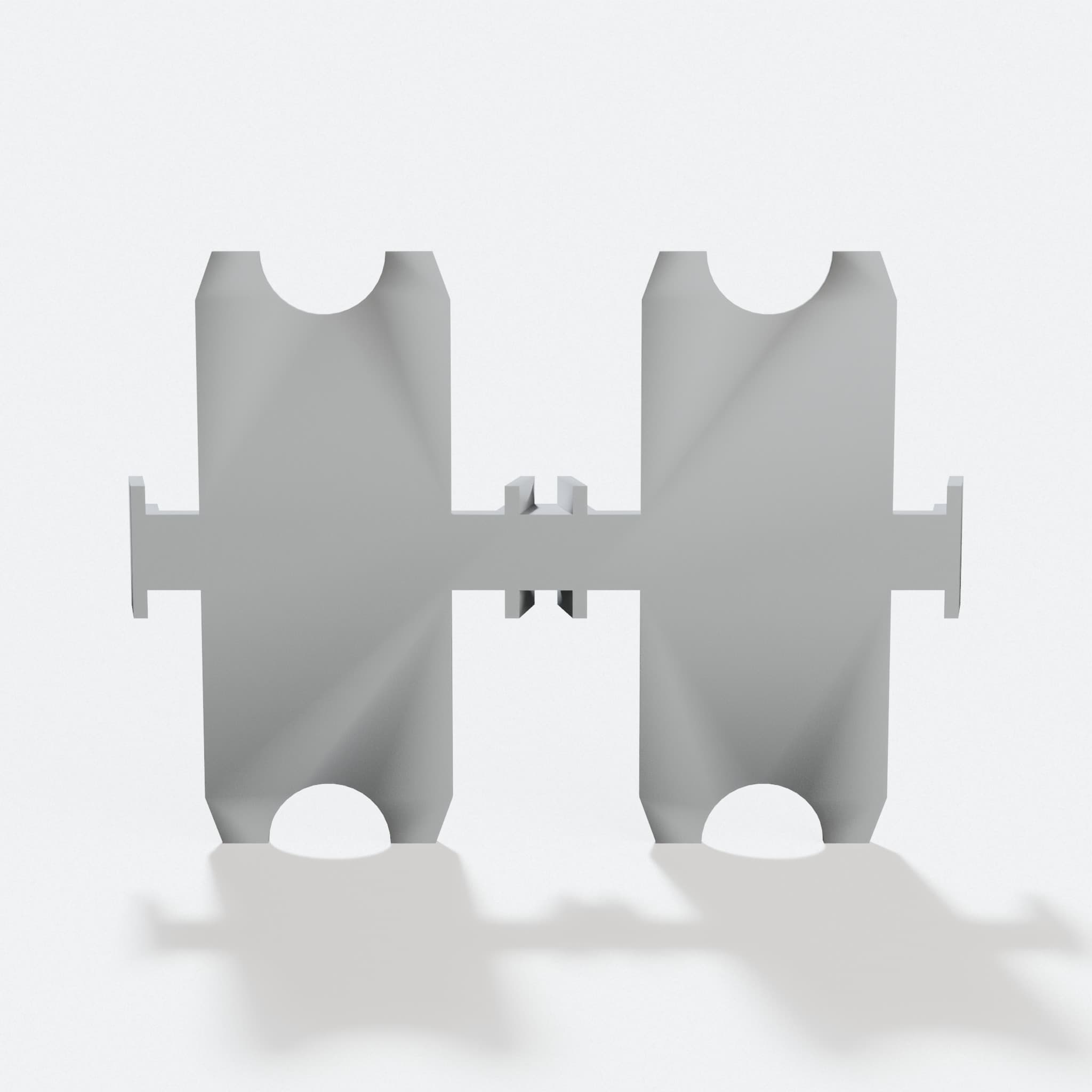 Hot Wheels Double Connector Track Coupler