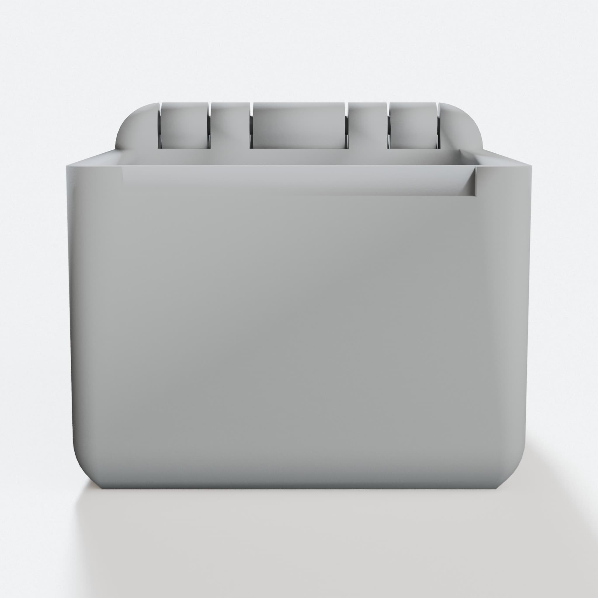 3D Printed Hinged Box Organizer, Print-In-Place