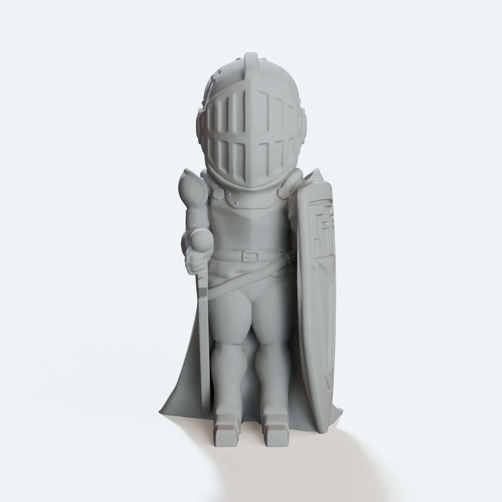 Sir Layersalot 3D Printed Toy Figure