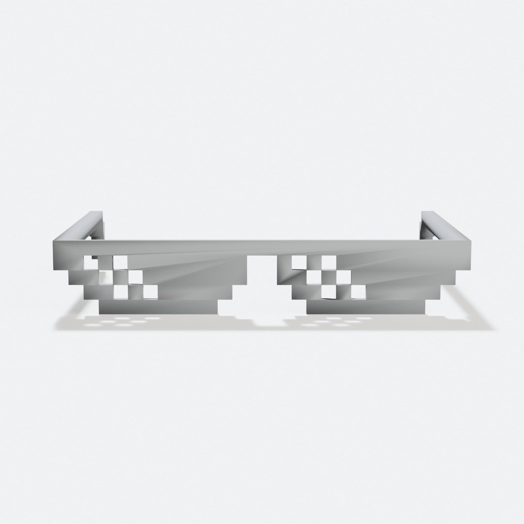 Deal With IT Meme Glasses 3D Printed Toy