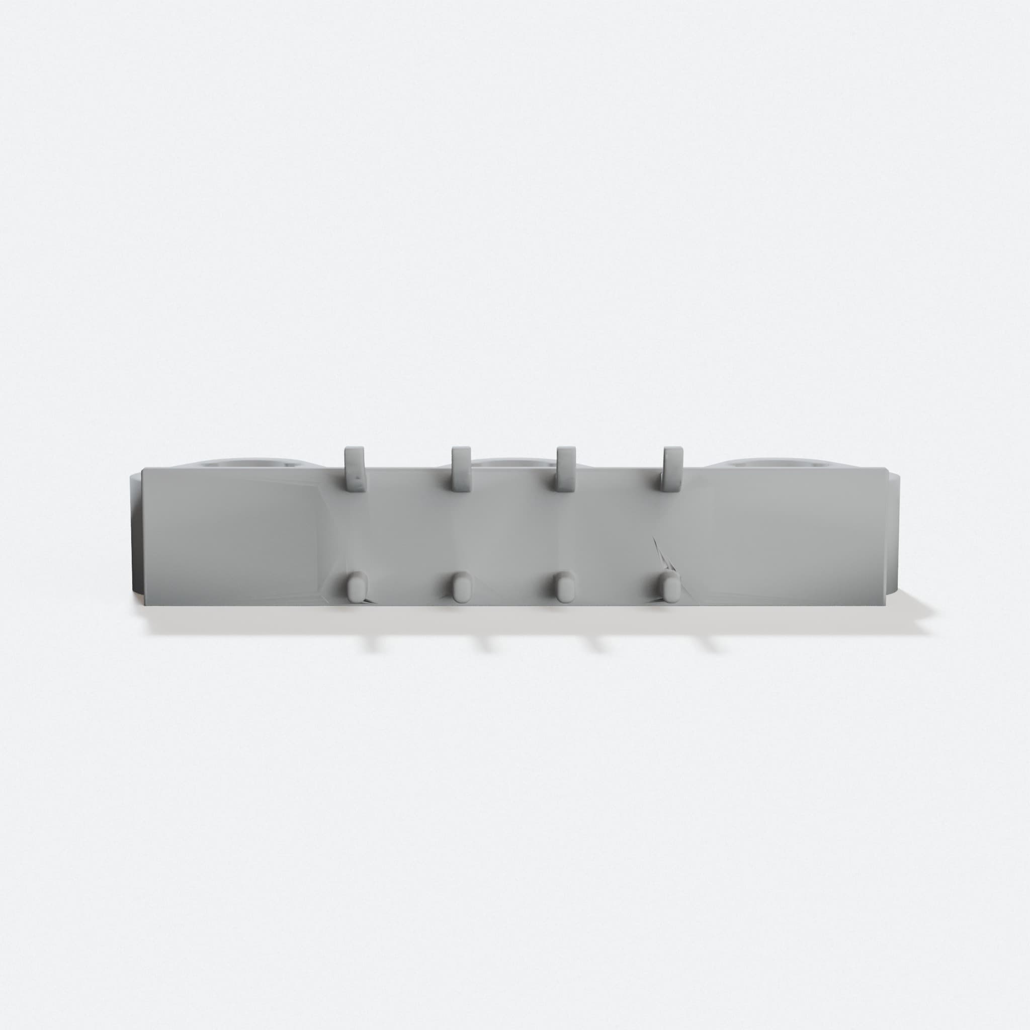 Compatible with Milwaukee M12 Battery Holder Pegboard