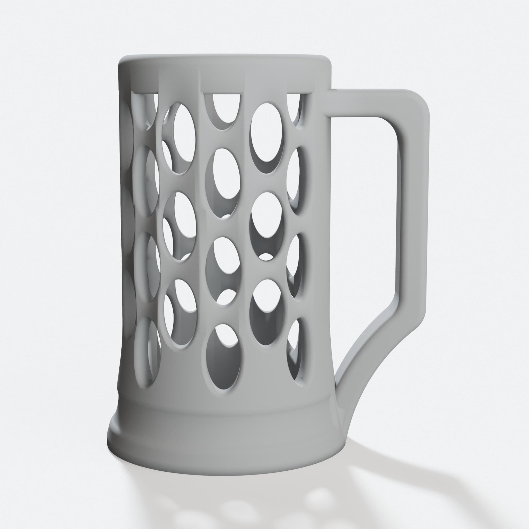 500ml Can Mug Holder - 3D Printed Kitchen Accessory