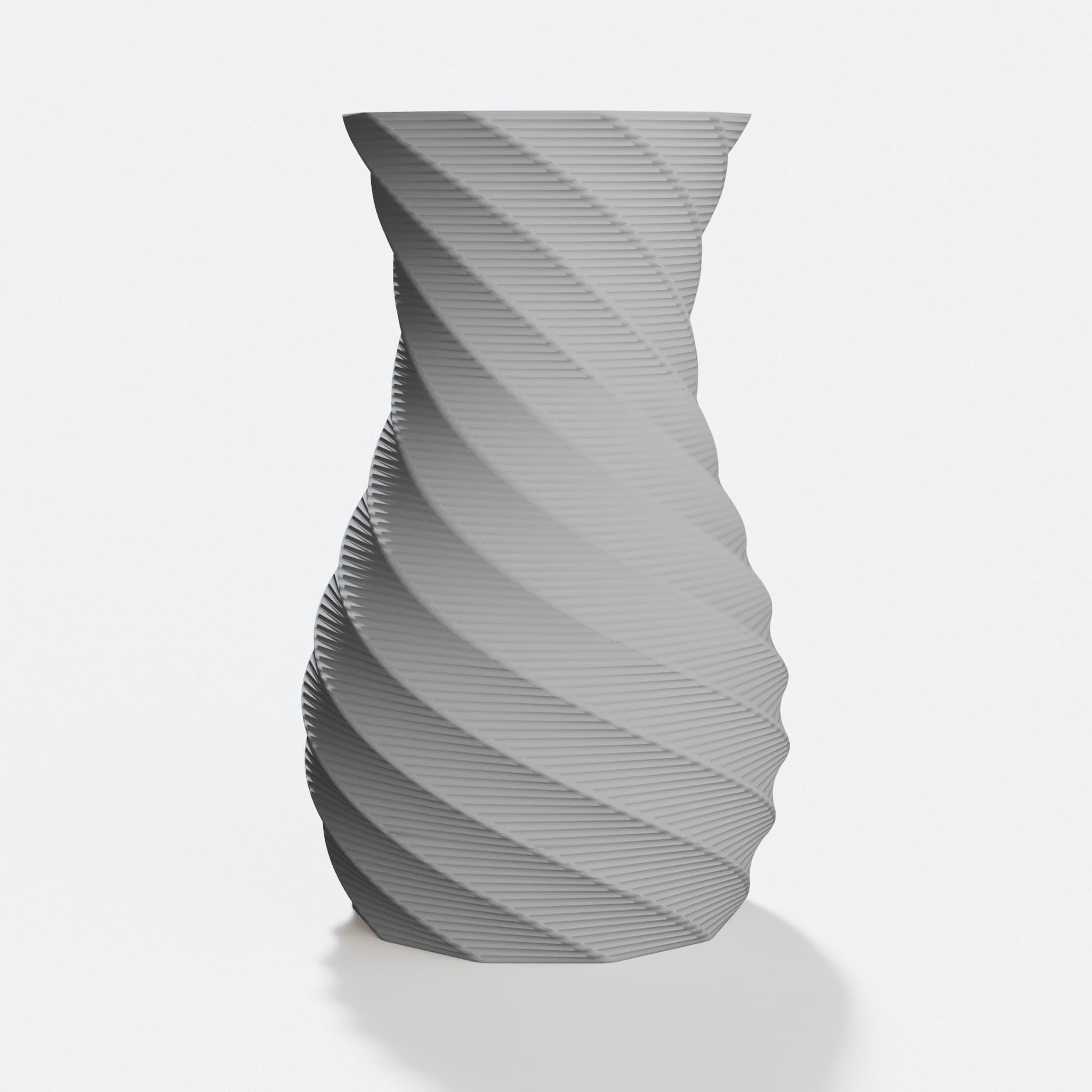 Spiral Vase 3D Printed Home Decor