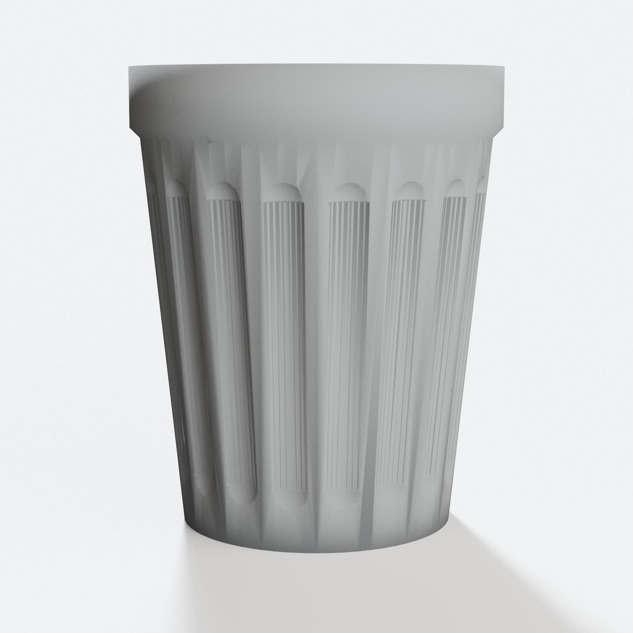 BV3D Desktop Trashcan - 3D Printed Office Accessory