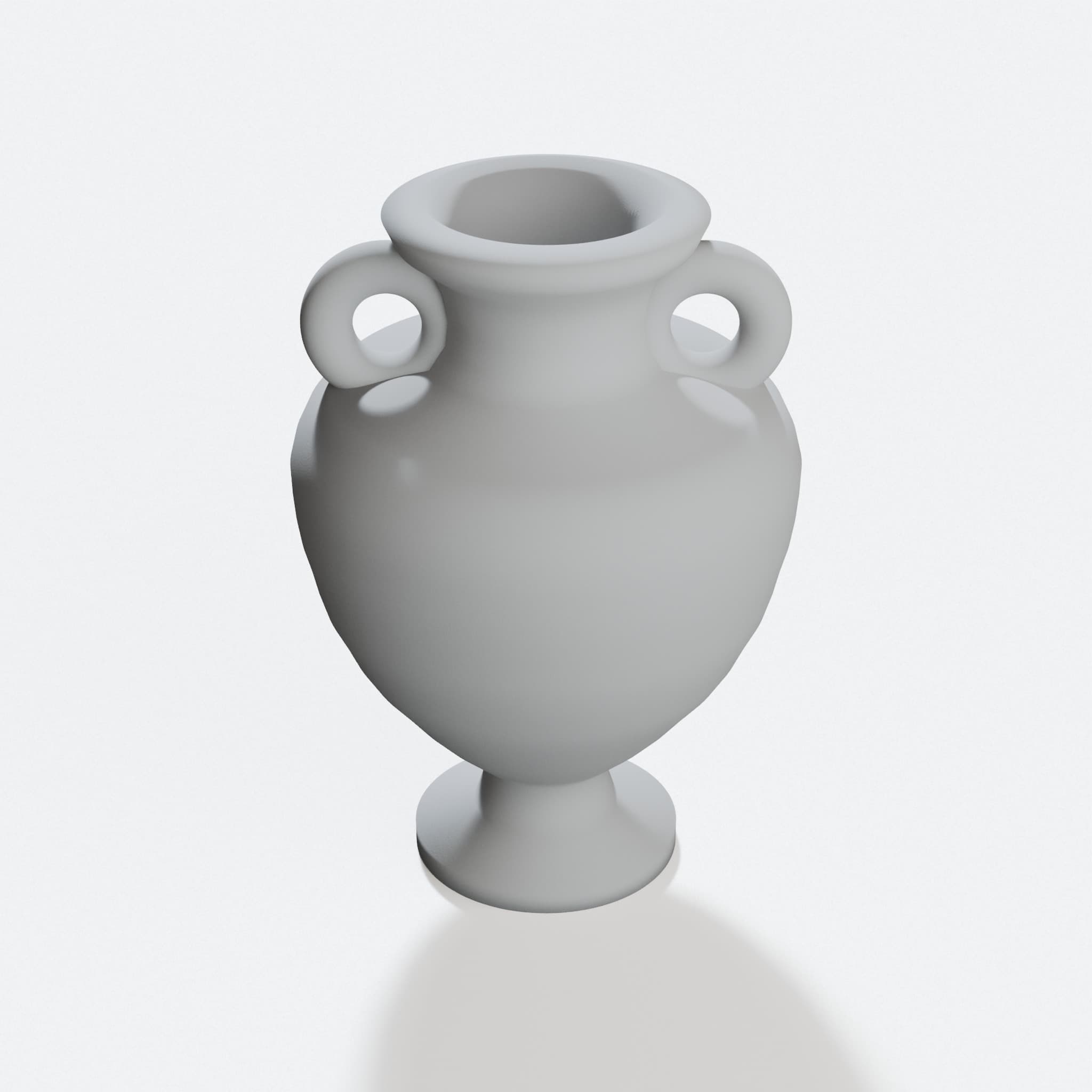 Greek Vase 3D Printed Ornament Decor