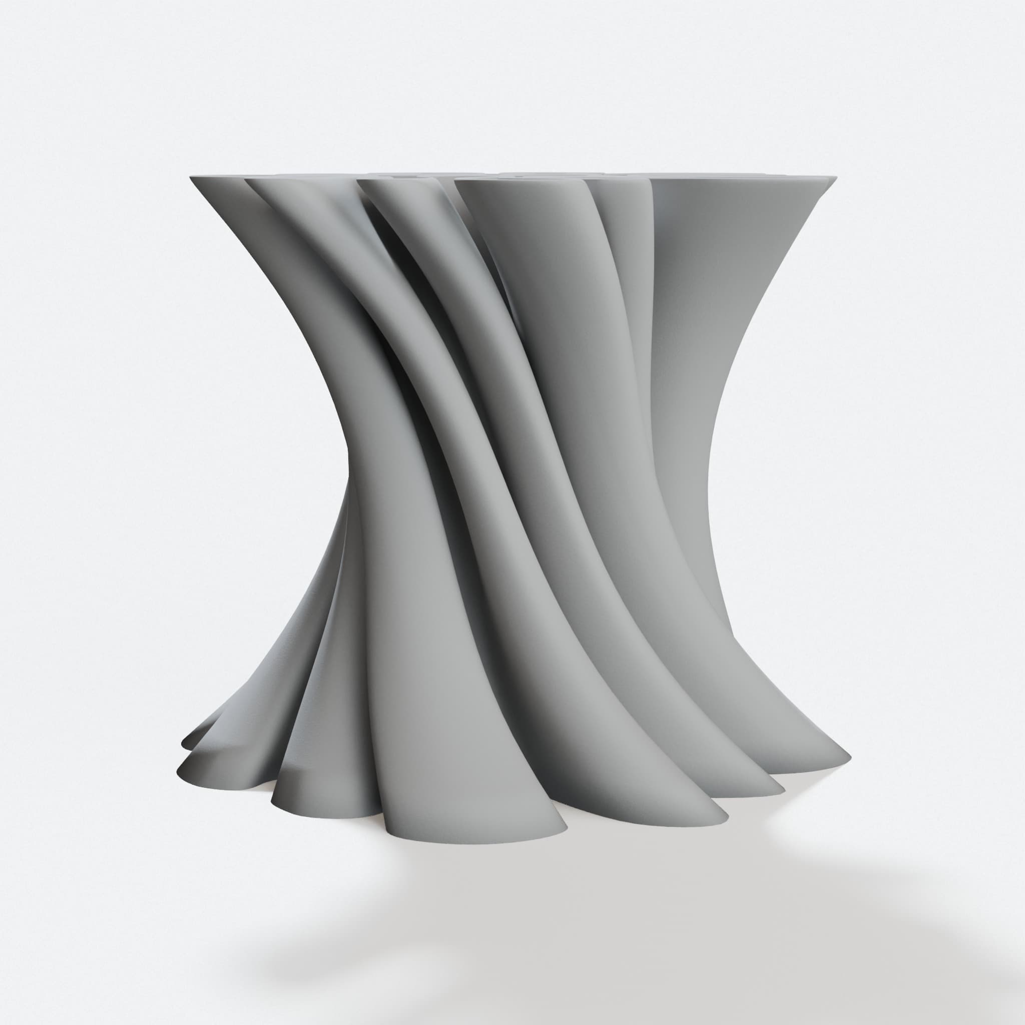 Strange Vase: 3D Printed Home Decor Sculpture