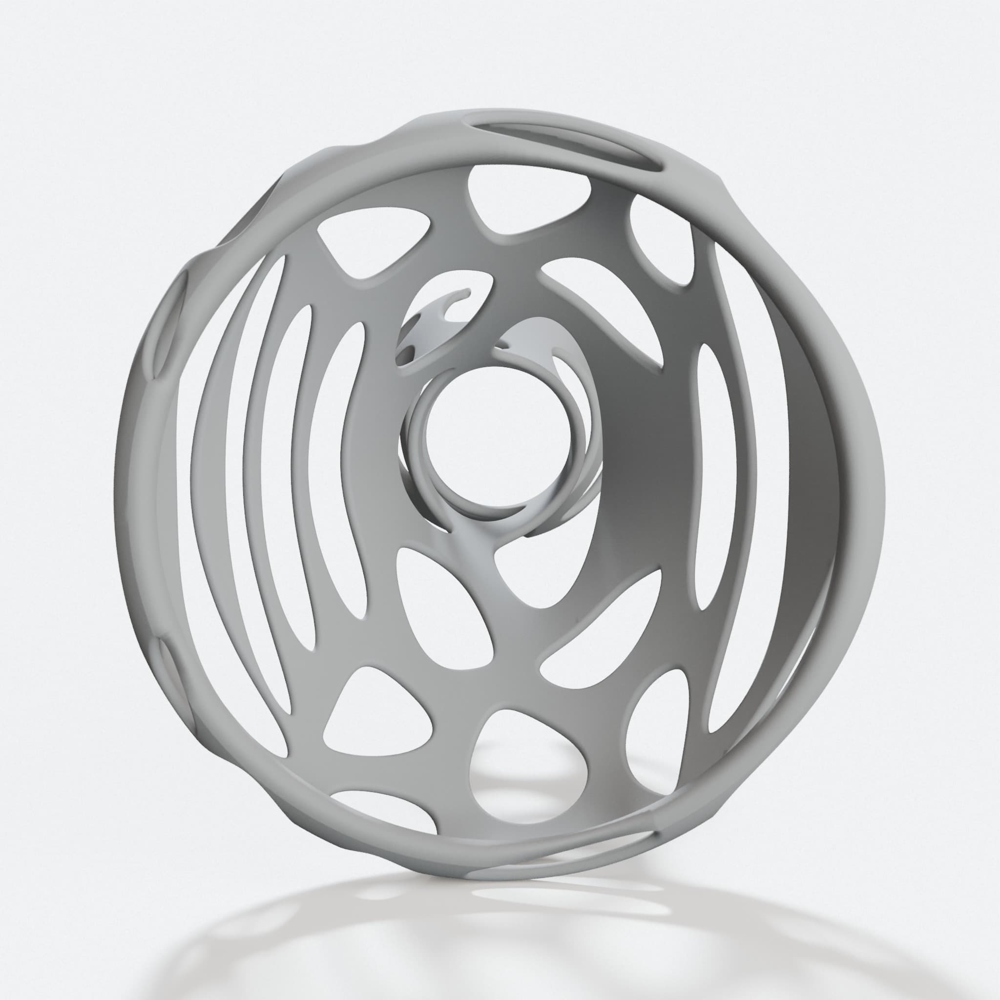 Voronoi Vase, Modern Sculpted Home Decor