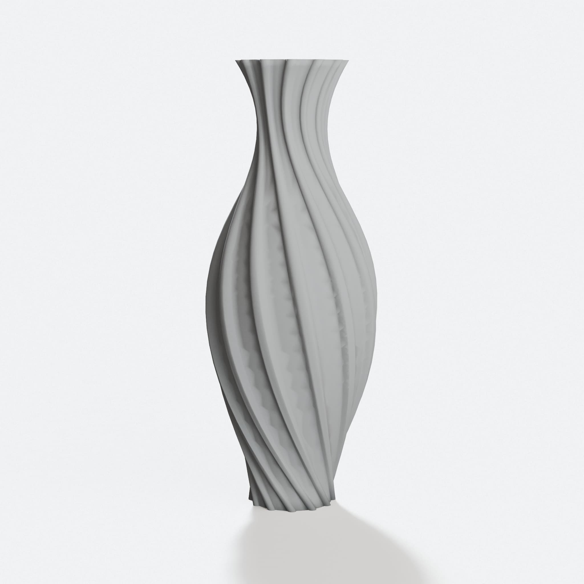 Swirl Jug Vase Set for Modern Home Decor