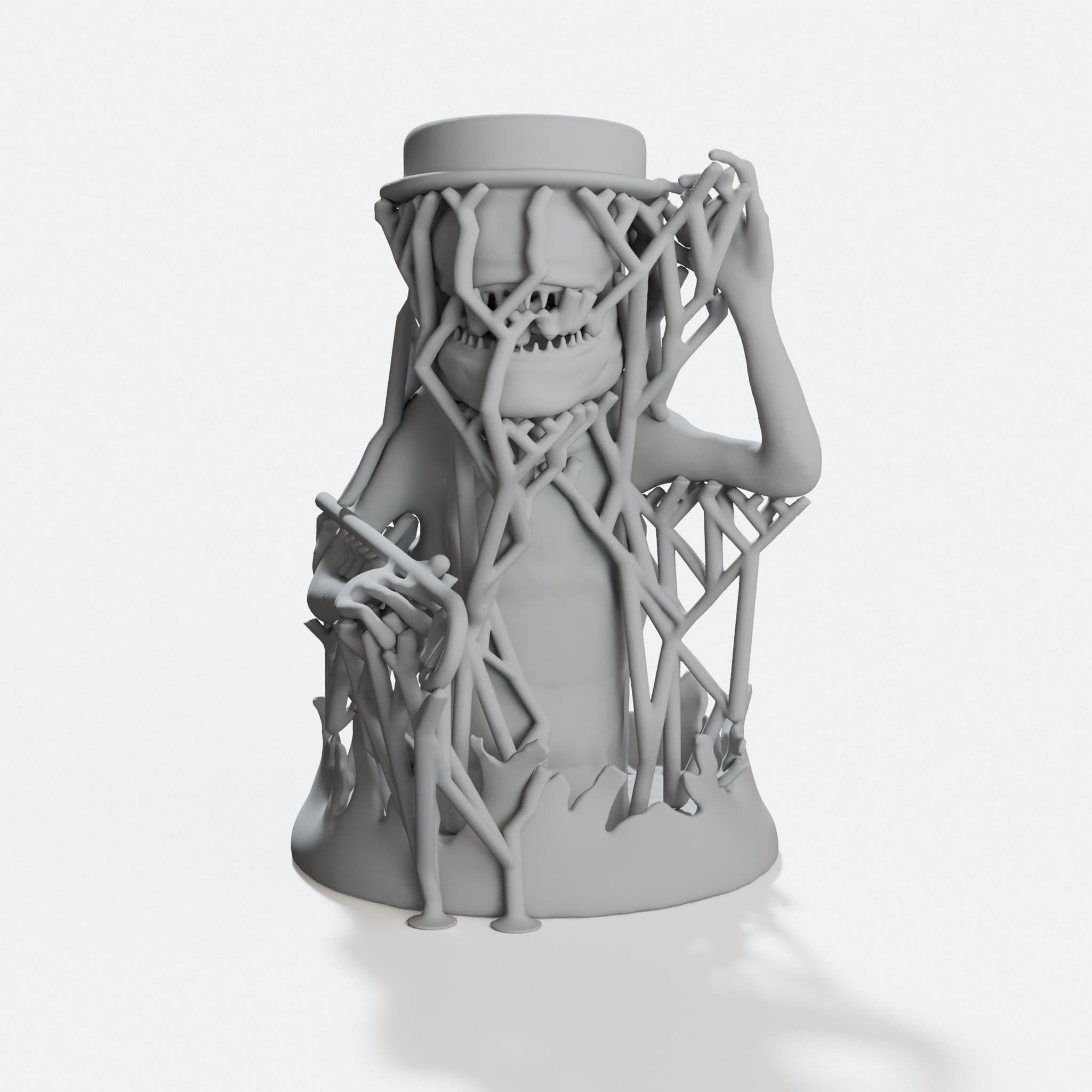 Spaceballs Chest Bursting Alien 3D Printed Toy