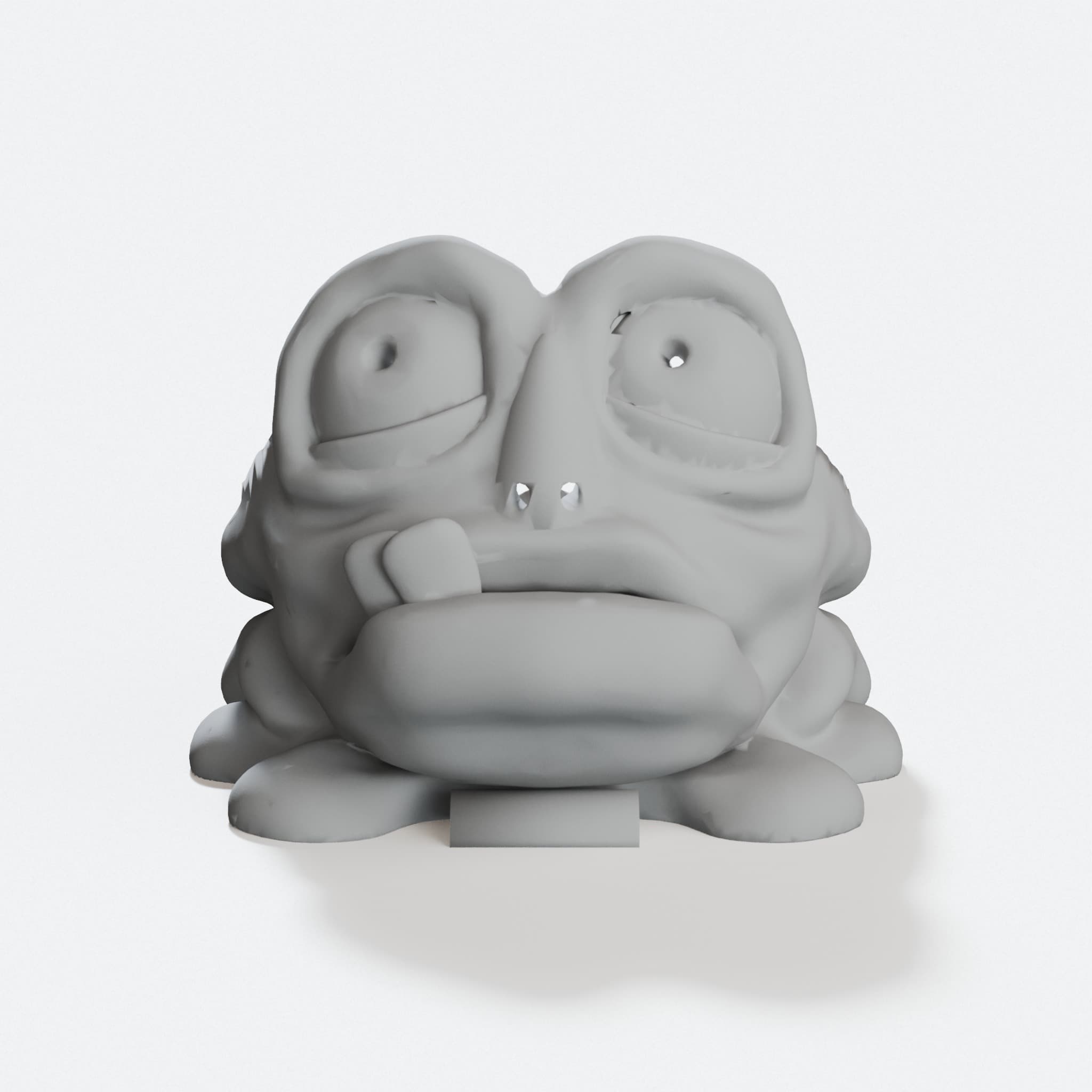 Snot Nose Nugget Yarn Bowl, 3D Printed Home Decor