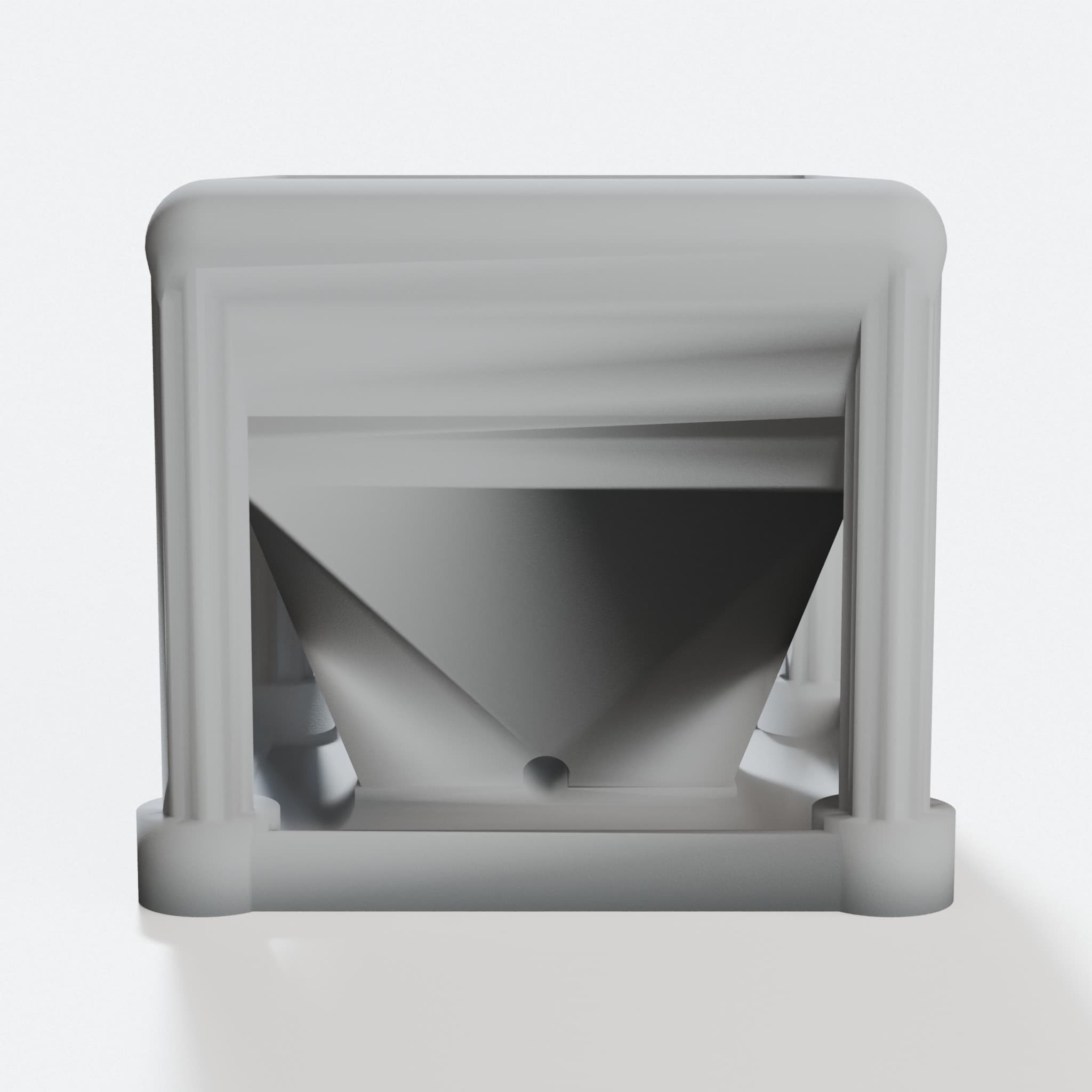 Roman Desk Flower Pot, 3D Printed Home Decor