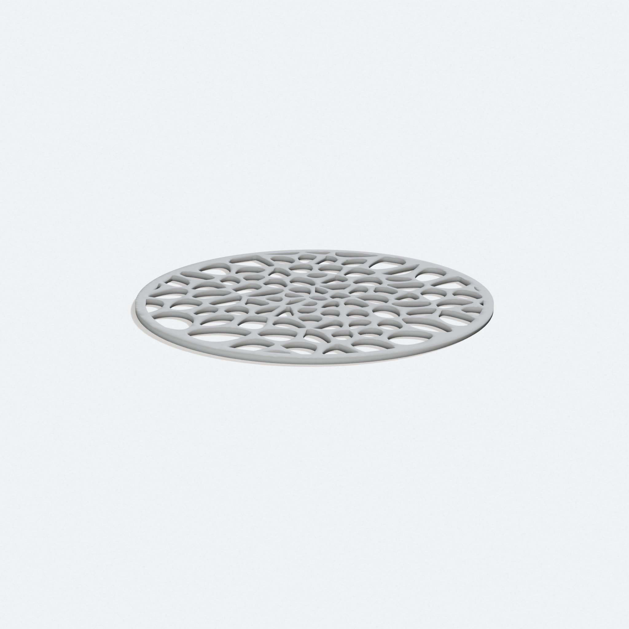 Voronoi Pattern Drink Coaster Set
