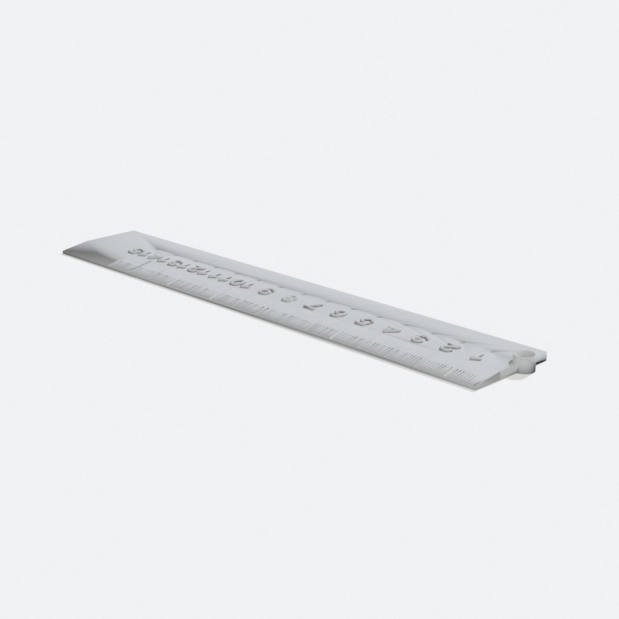 Ruler+Compass 3D-Printed Geometry Tool Set