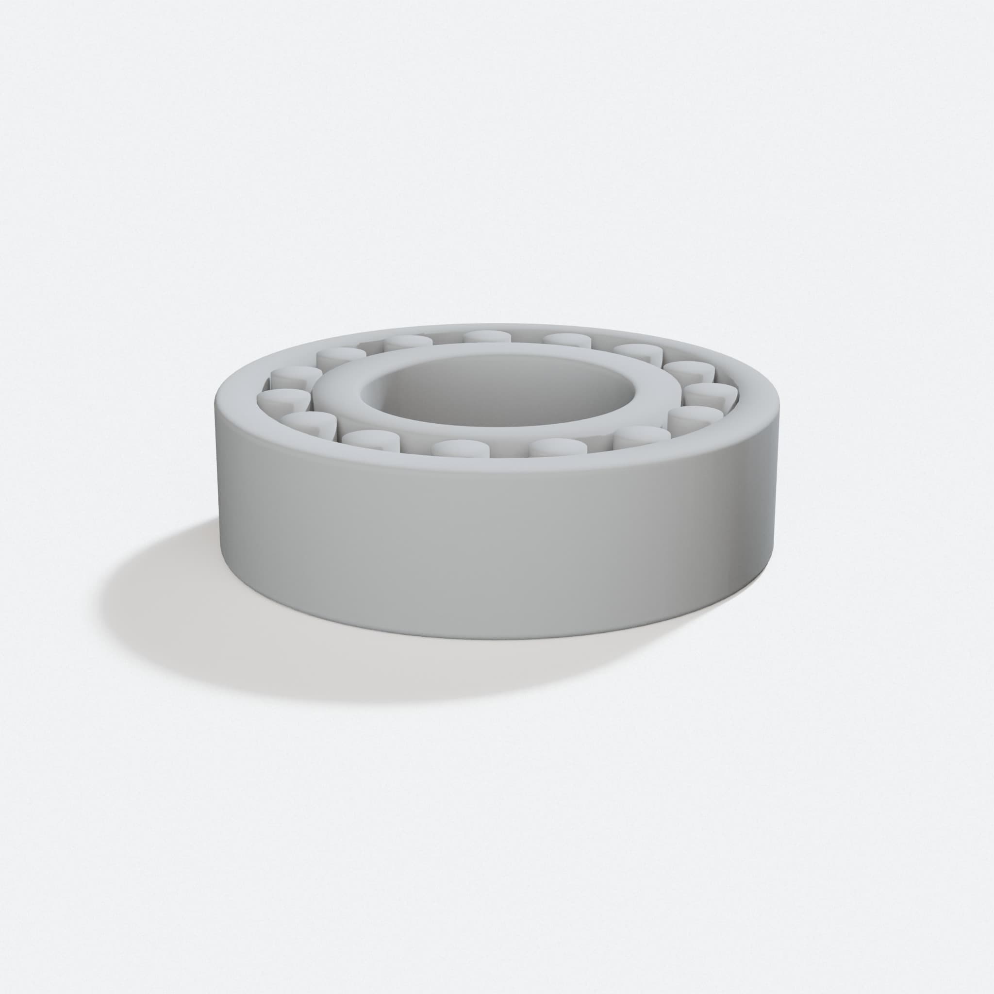 3D Printed 6003 Bearing Toy, Printable Jet Engine Part