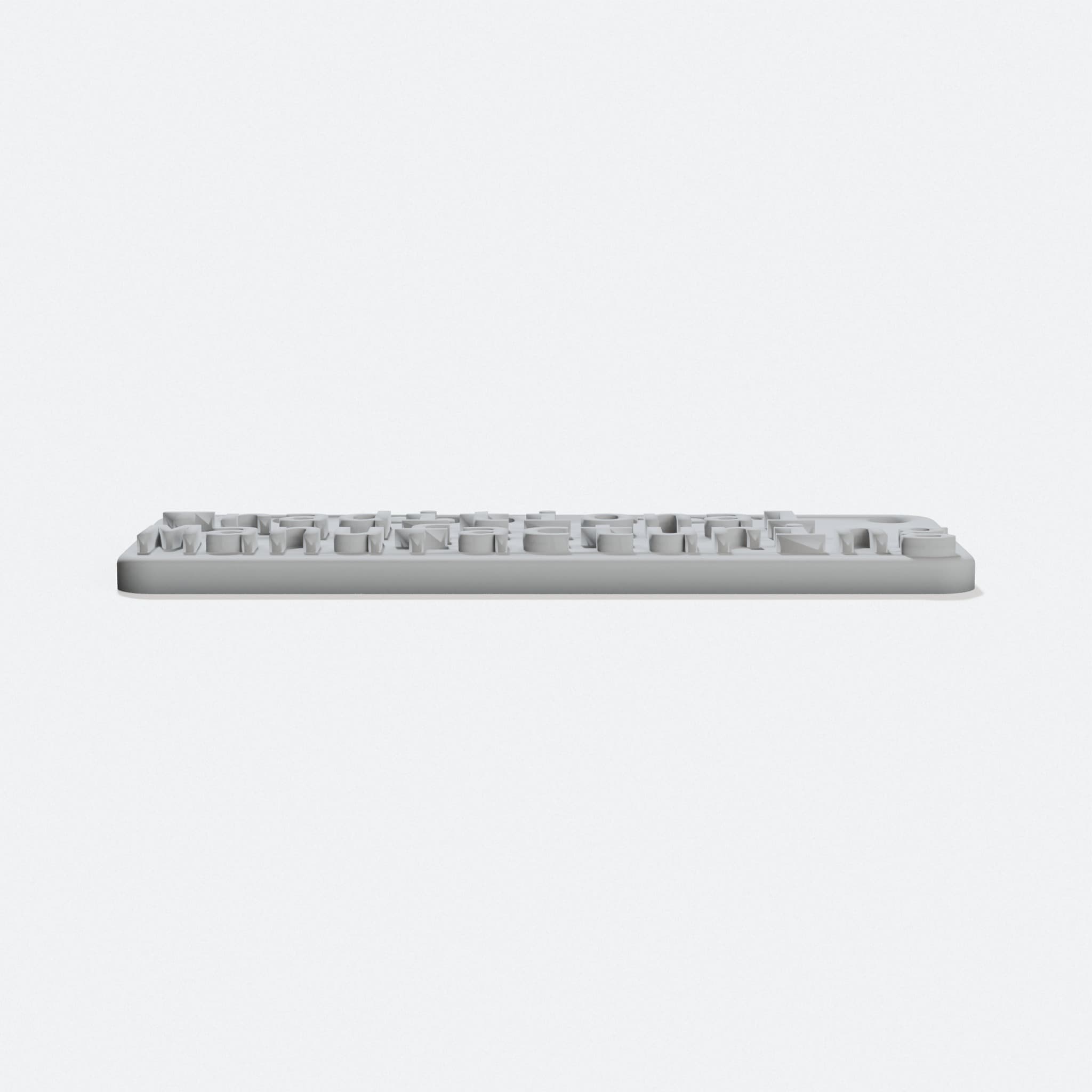 Too Cool Keychain 3D Printed Gift