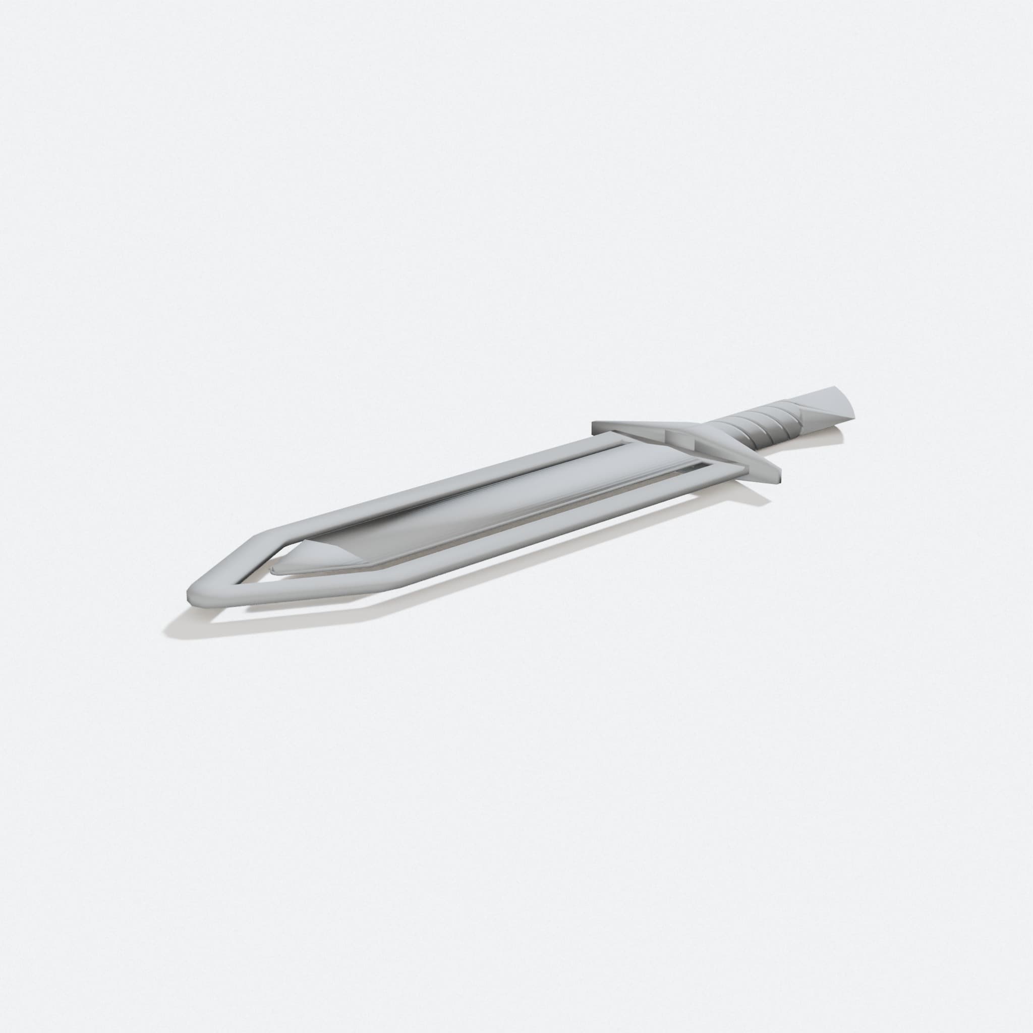 Sword Bookmark 3D Printed Home Decor