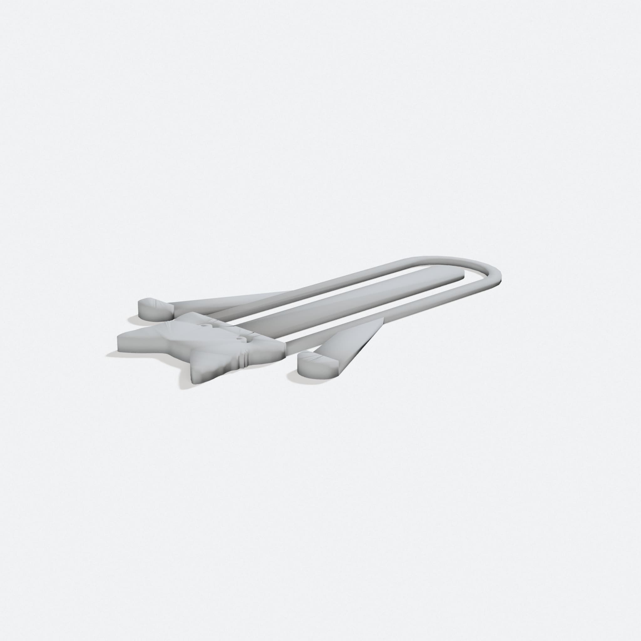 Cat Bookmark 3D Printed Office Accessory