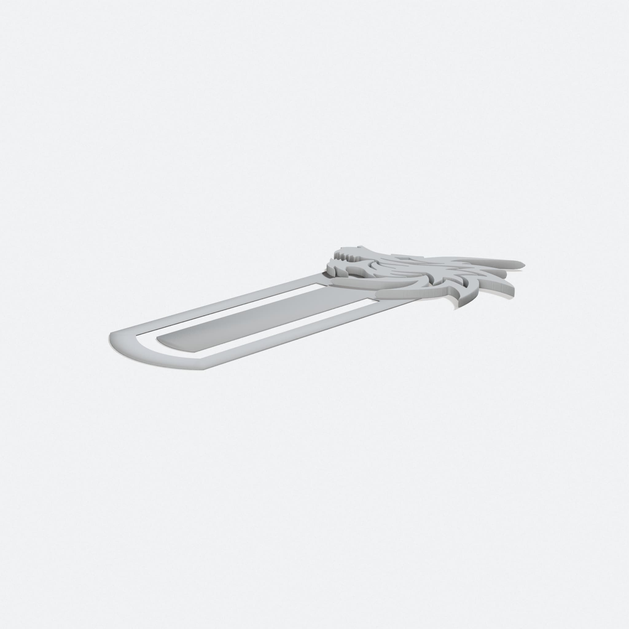 Dragon Bookmark 3D Printed Home Decor Template
