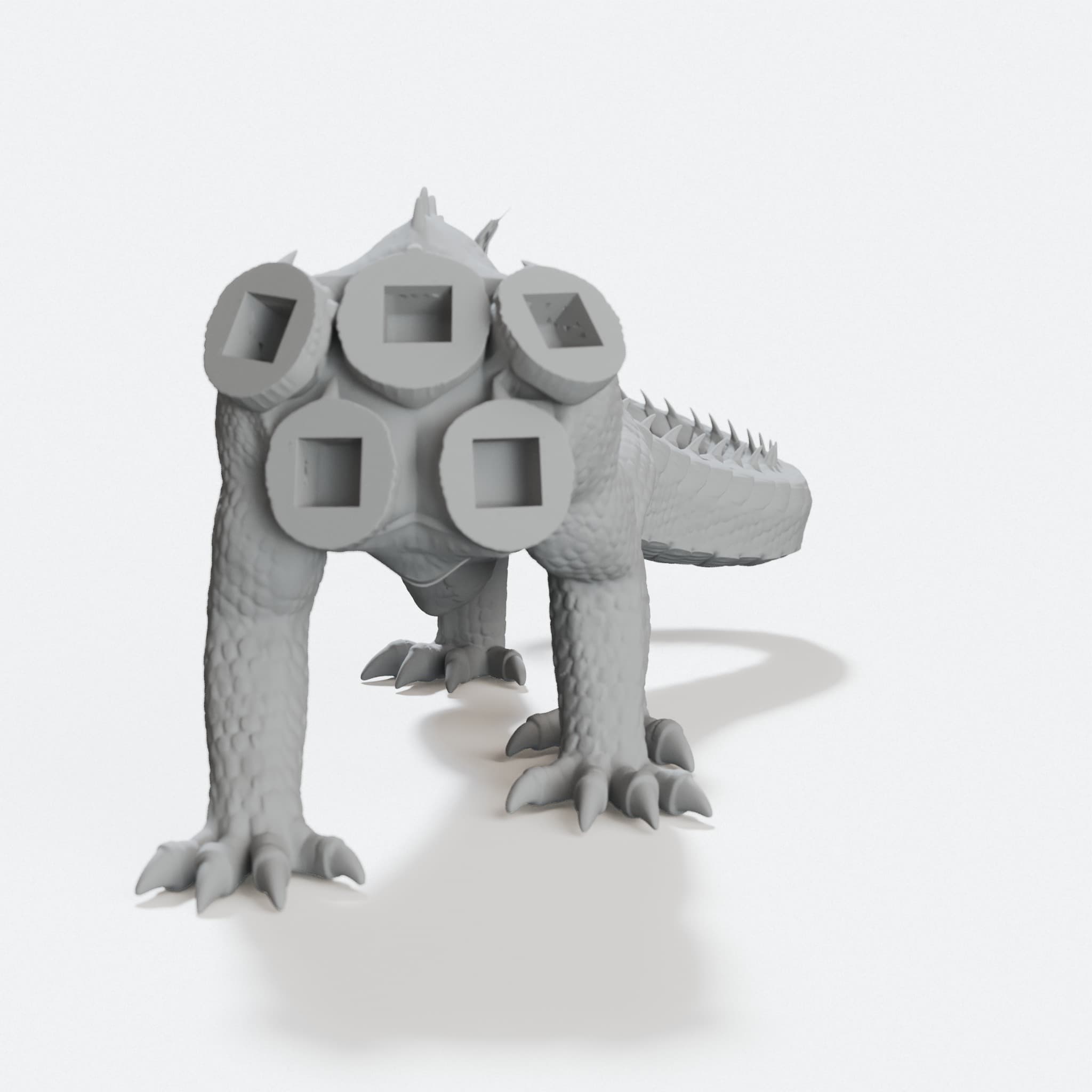 Hydra Dragon 3D Printed Toy