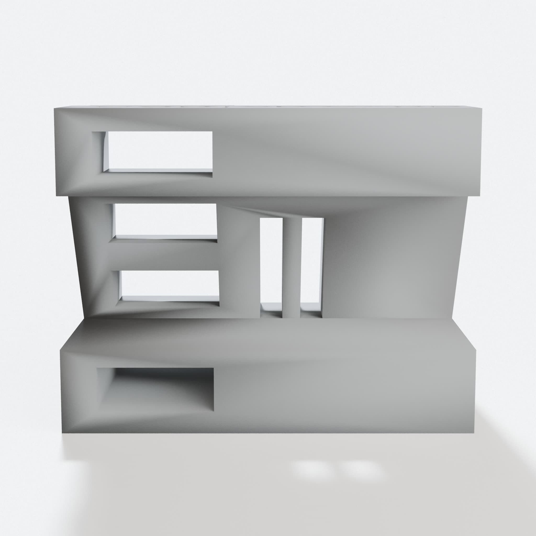 Staircase SD and USB Mini Holder, 3D Printed Organizer