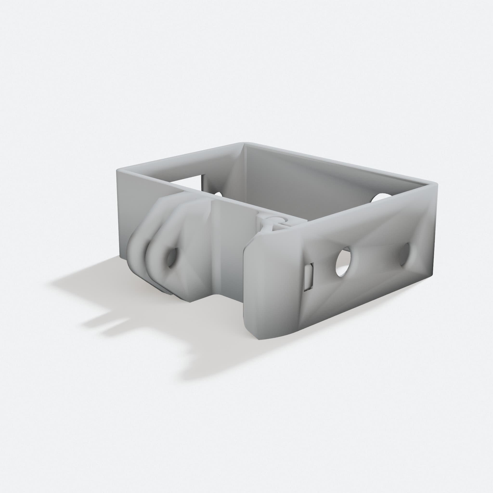 Quick Release GoPro Hero Frame, 3D Printed Mount