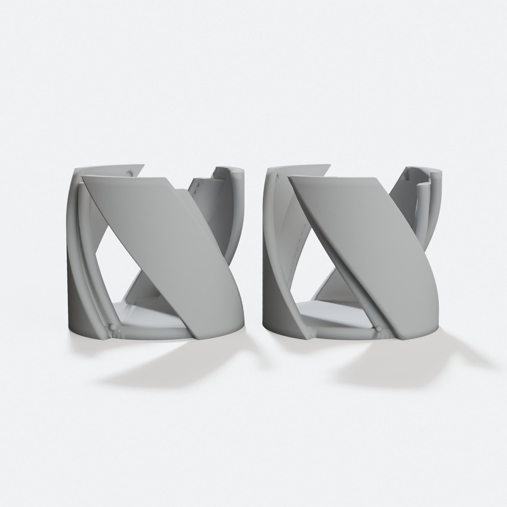 Customizable Twist Box Improved Manifold Print