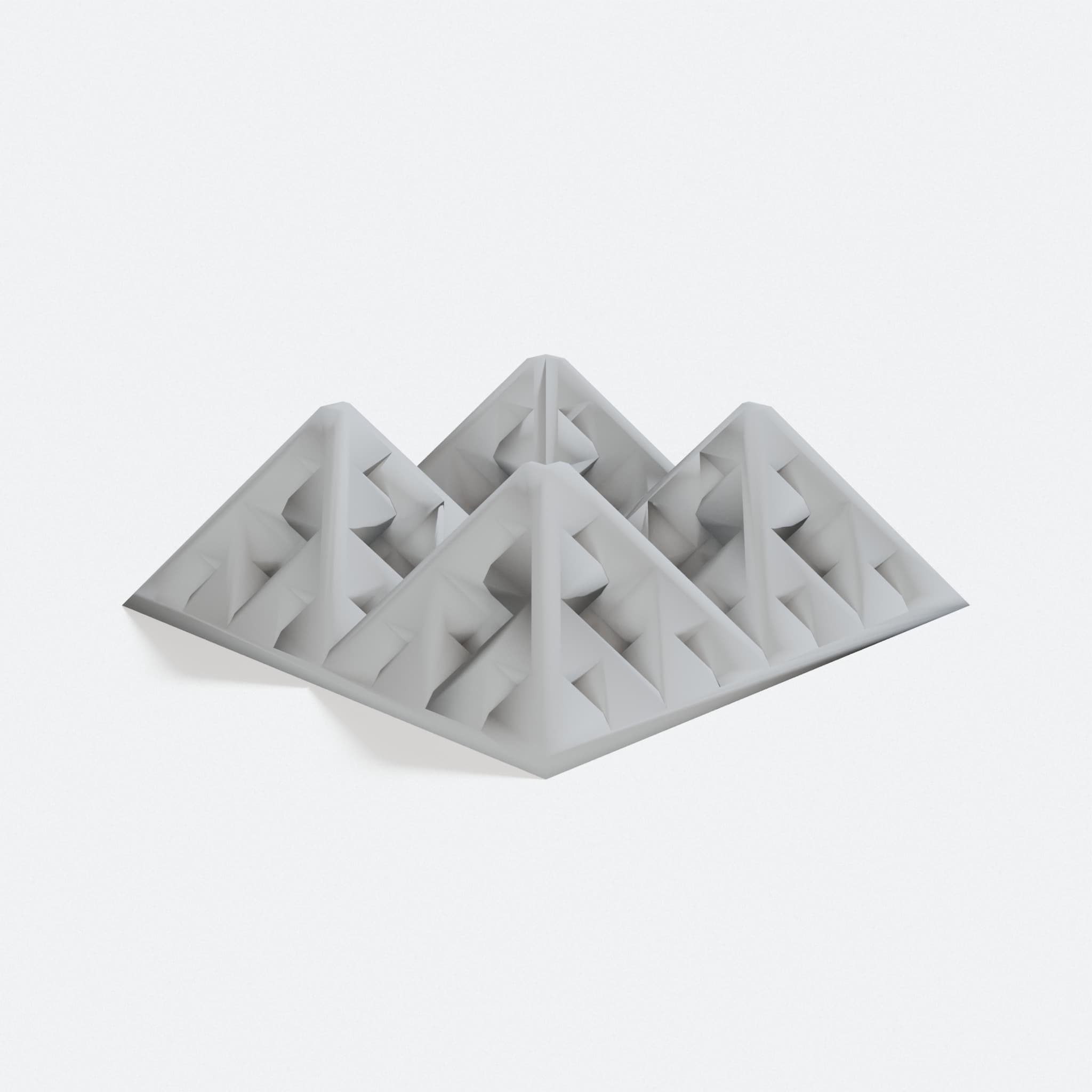 Sierpinski Octahedron Display Stand for 3D Prints