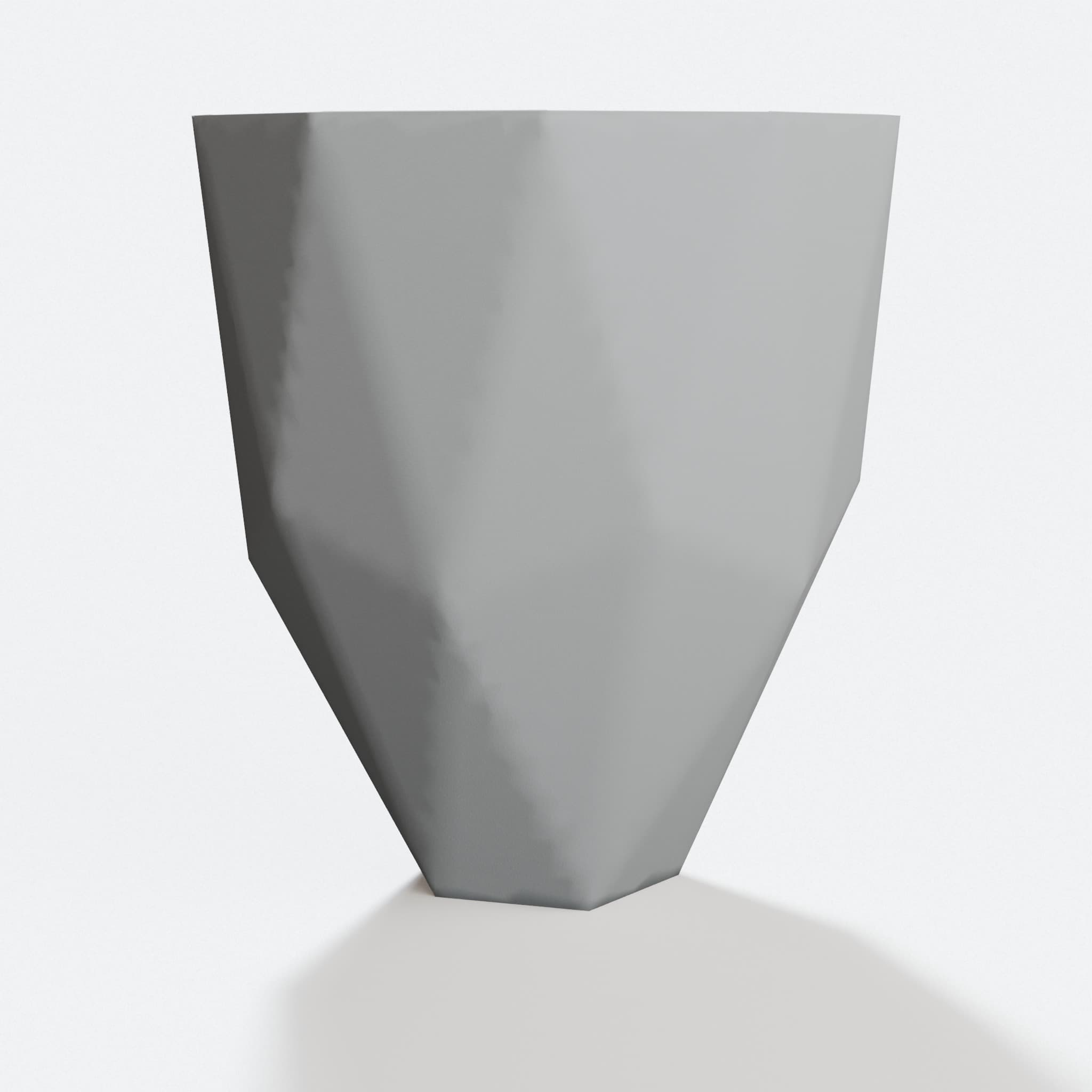 3D Printed White Lampshade for Bedside Tables
