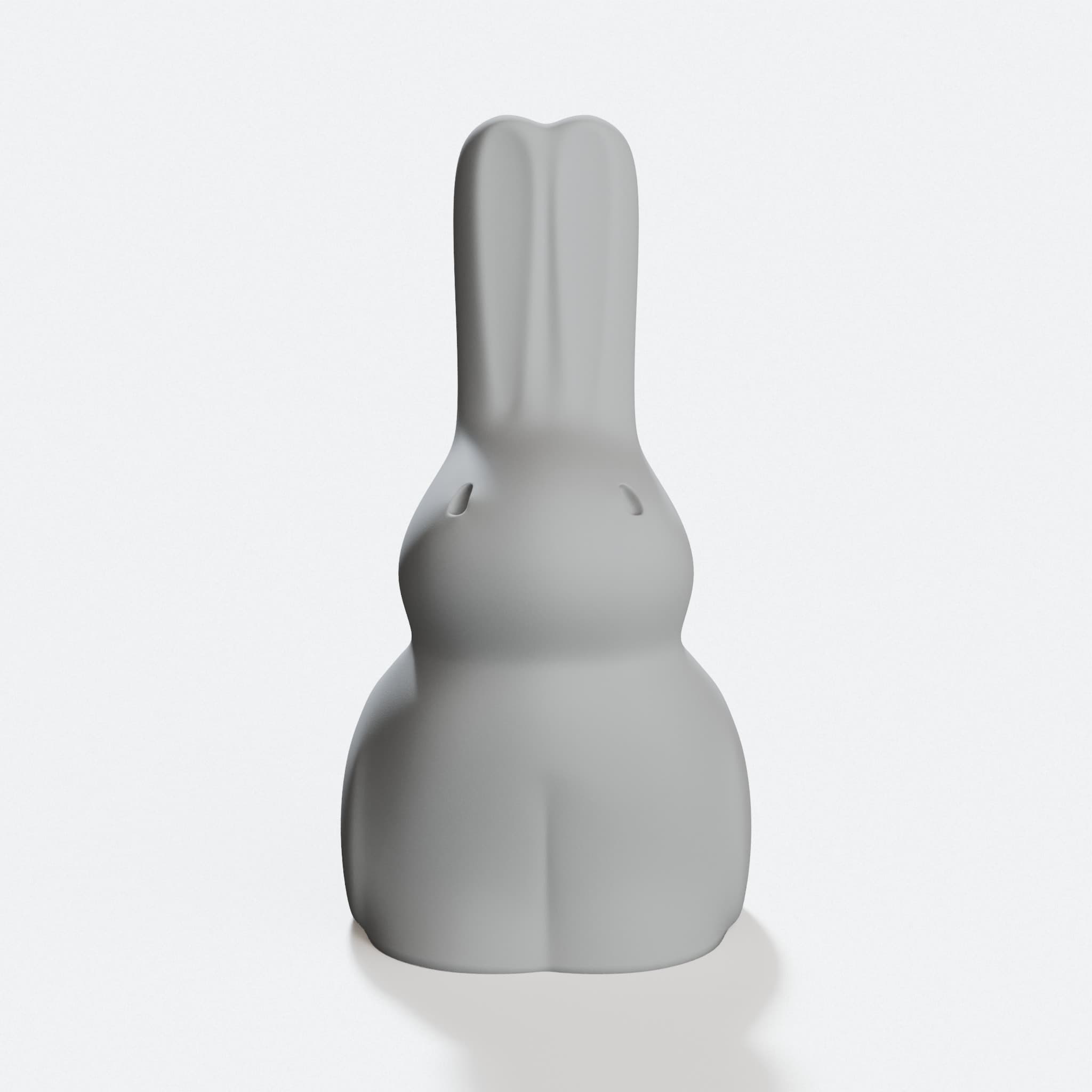3D Printed Rabbit Home Decor Sculpture