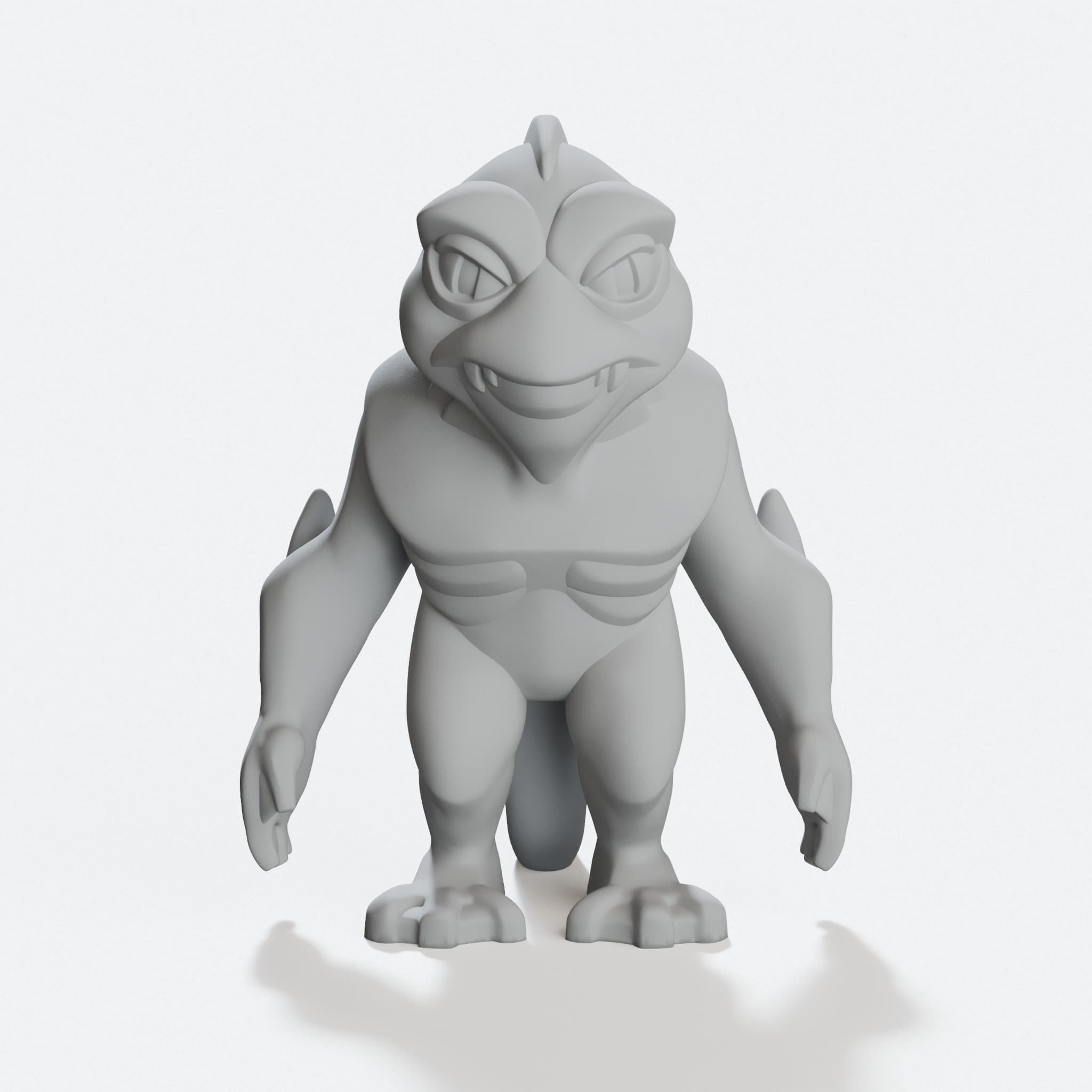 Mini Mere-Monster 3D Printed Ornament