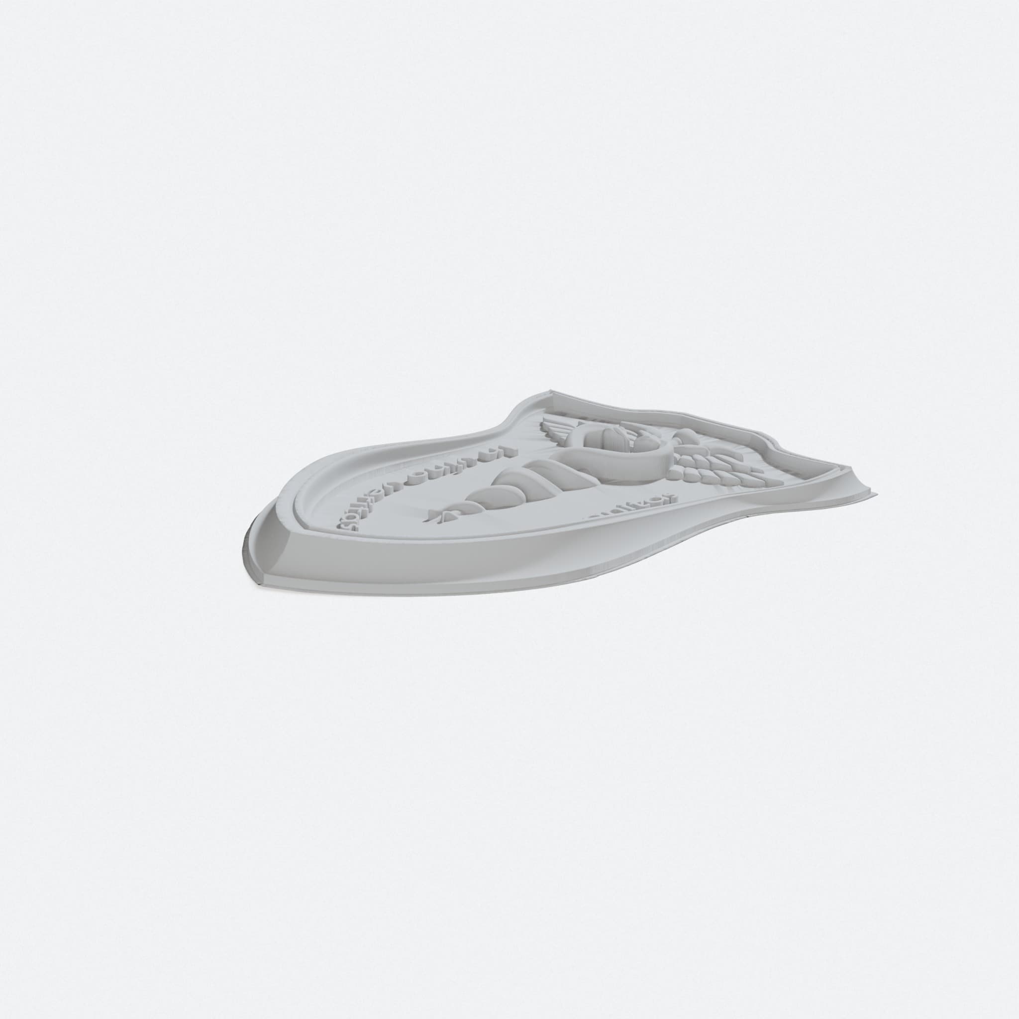 Caduceus Medical Emblem 3D Printed Home Decor