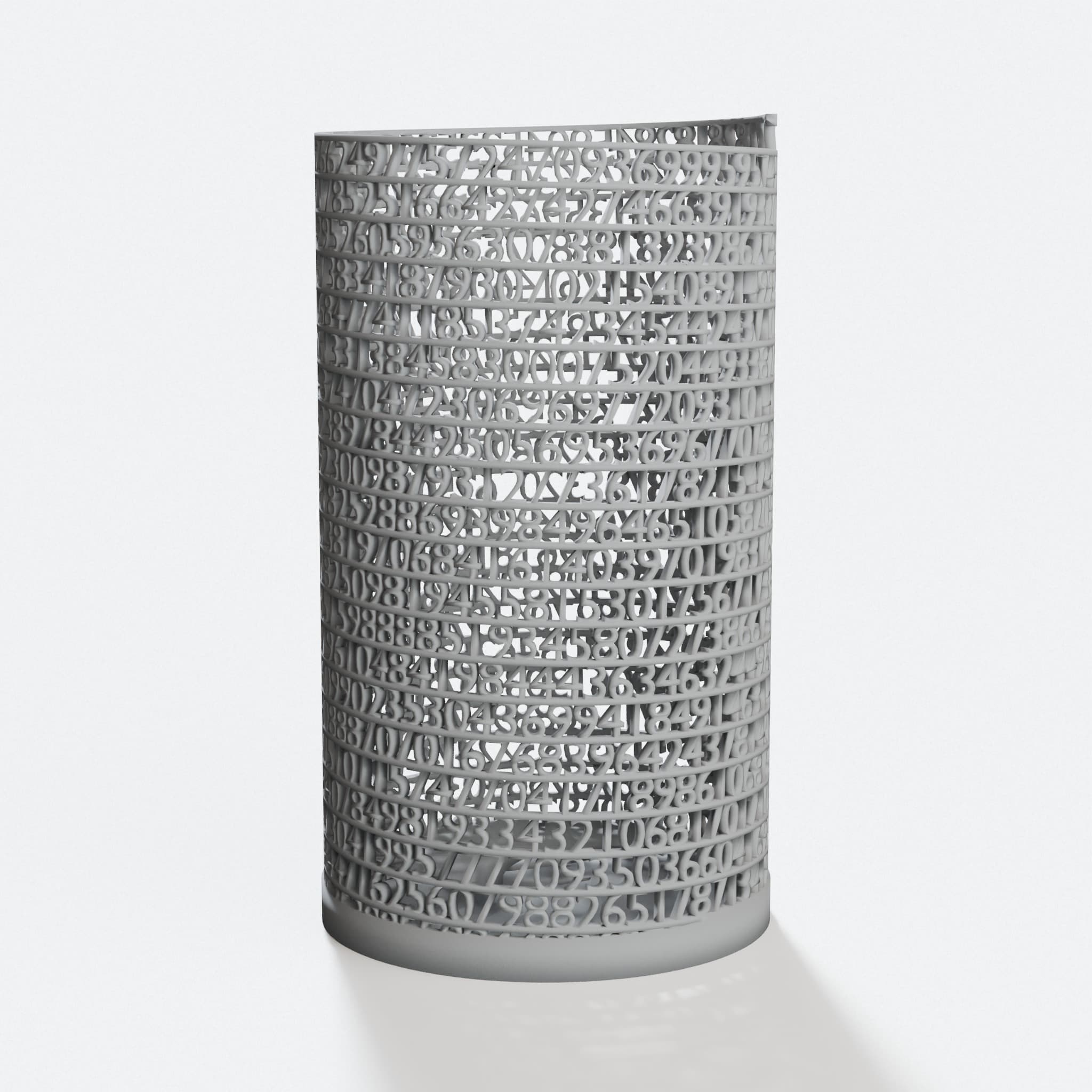 Tower of Euler 3D Printed Penholder for Your Desk
