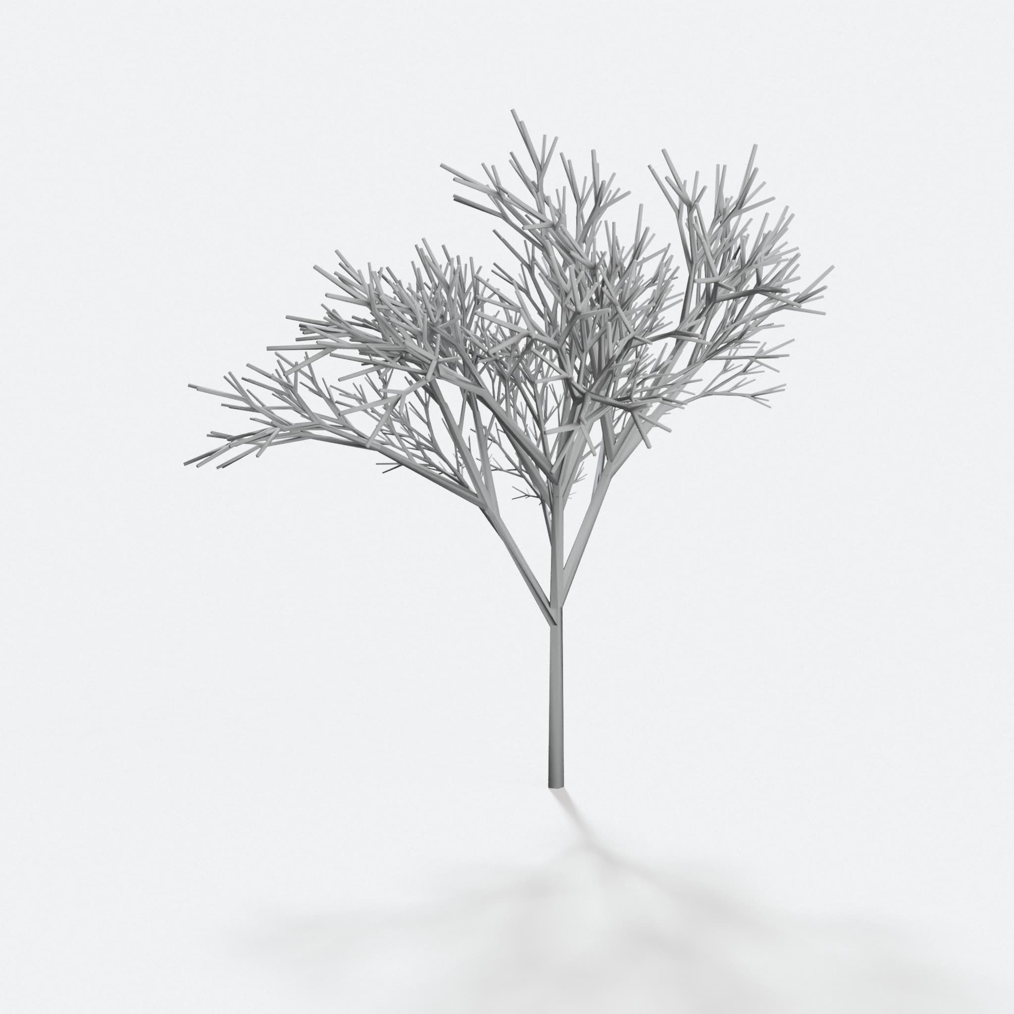 Recursive Tree 3D Printed Home Decor
