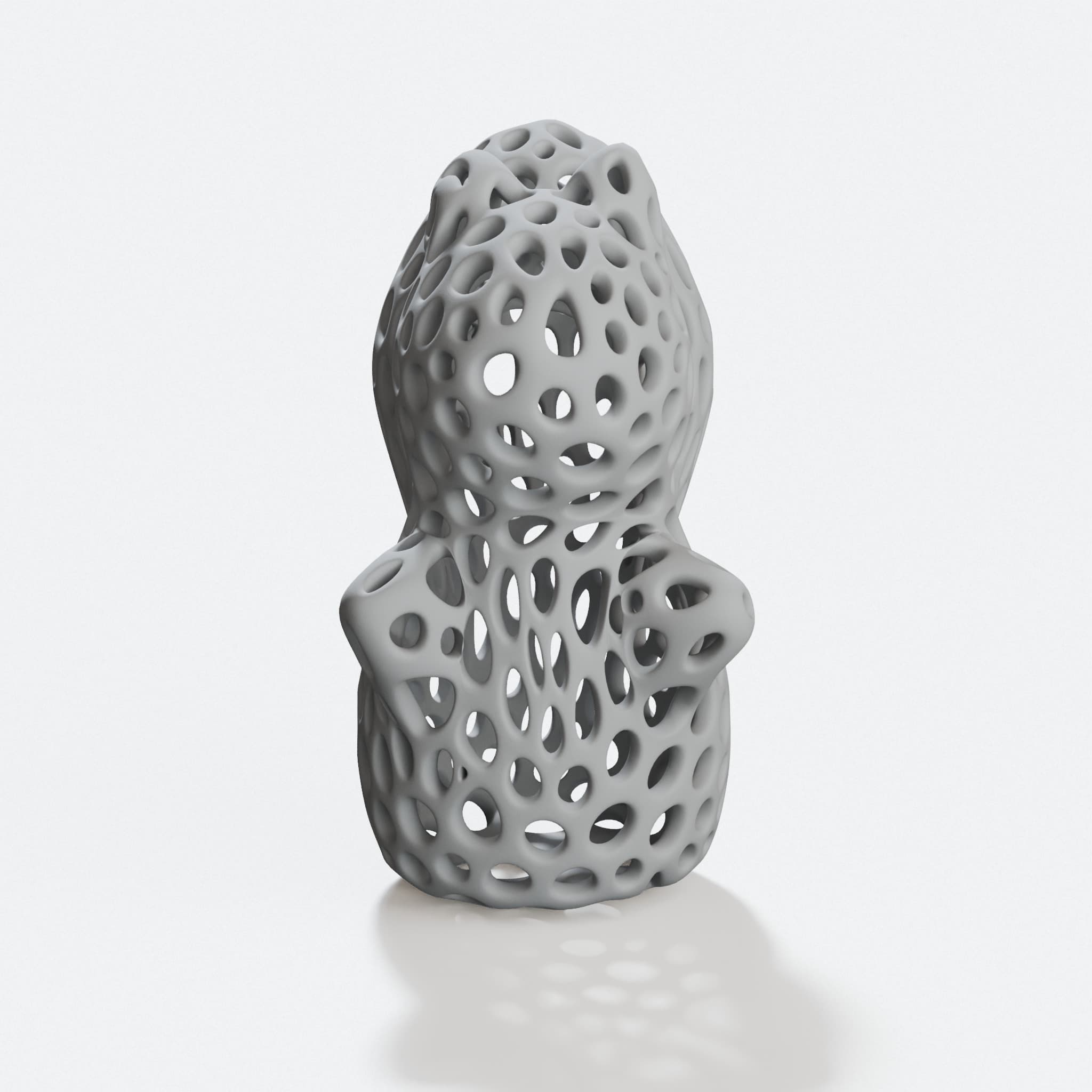Second Squirrel - Voronoi-Style