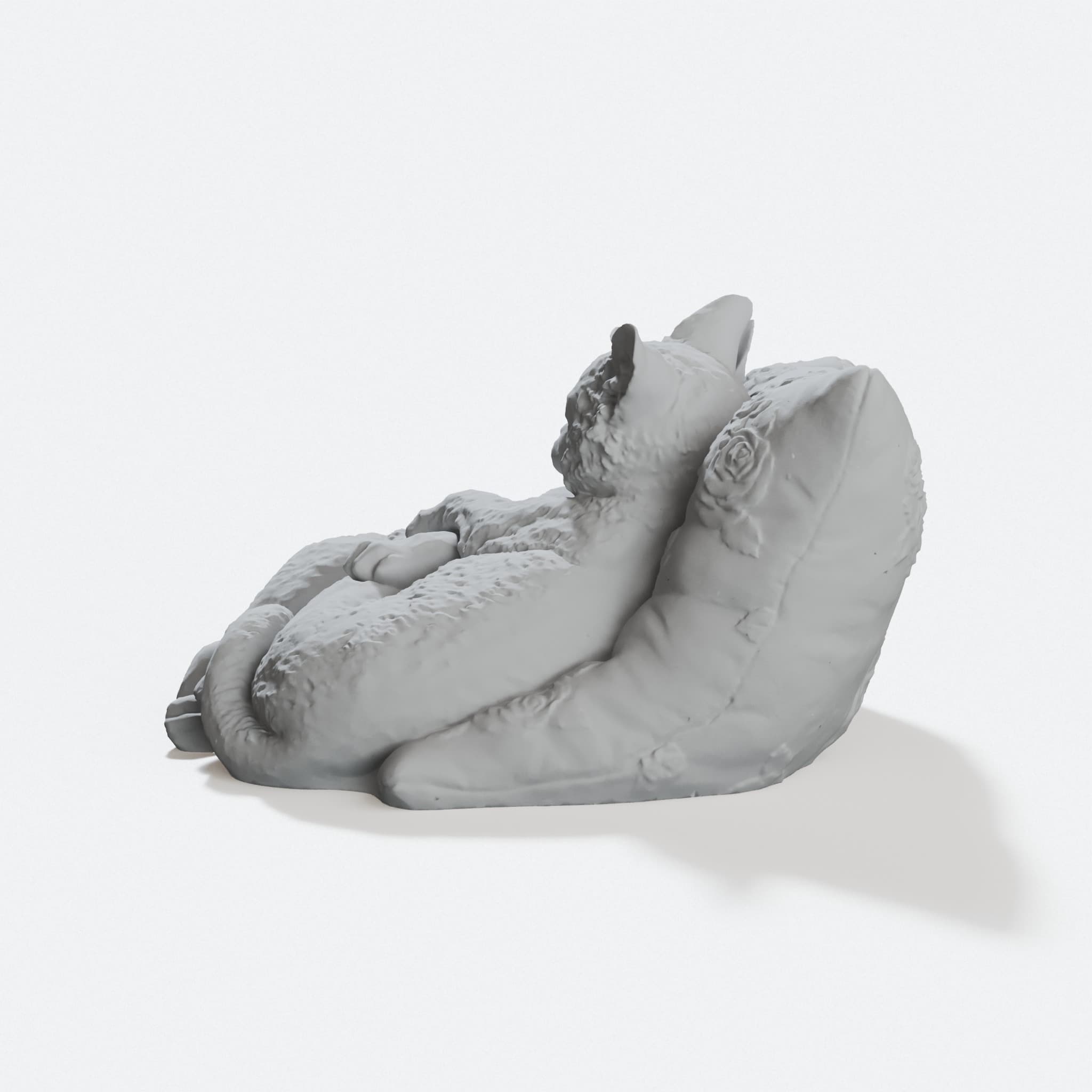 Sleeping Kittens 3D Printed Home Decor